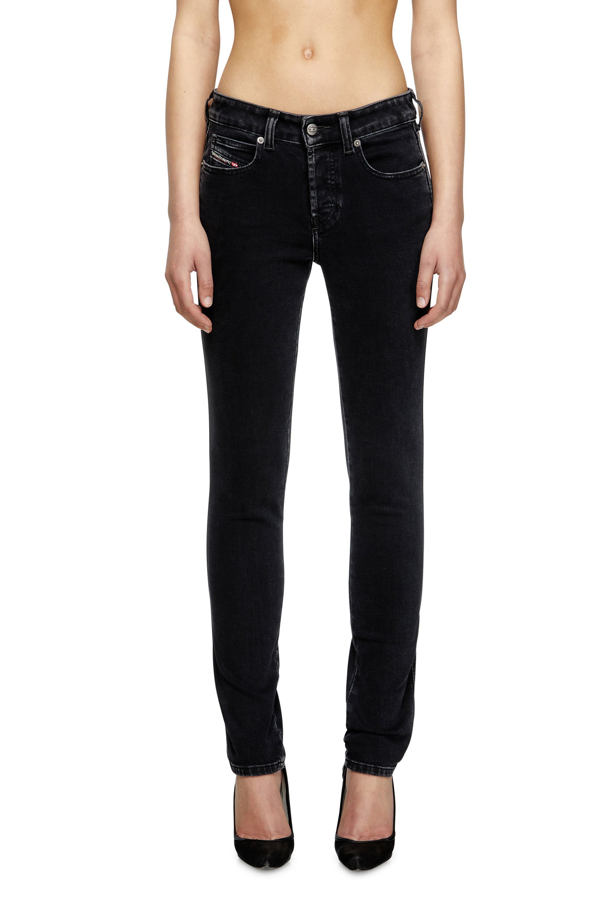 Diesel - Slim Jeans - 1992 D-Jiann - Jeans - Woman - Black