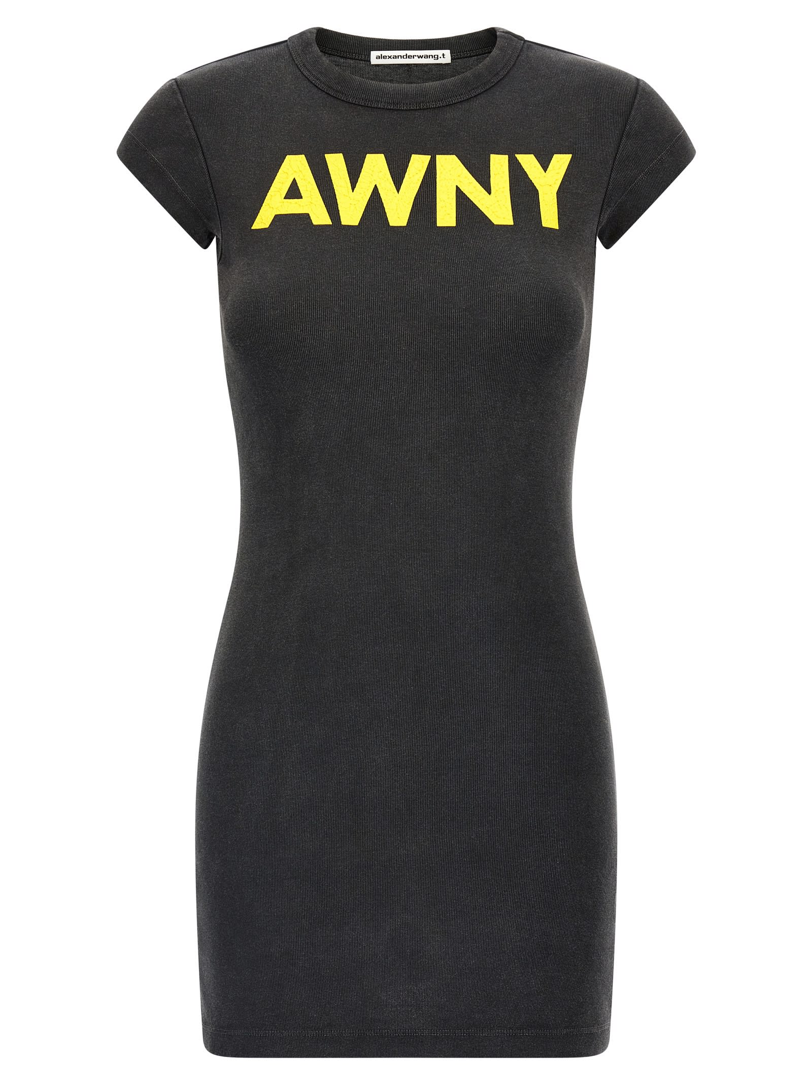 T by Alexander Wang awny连衣裙