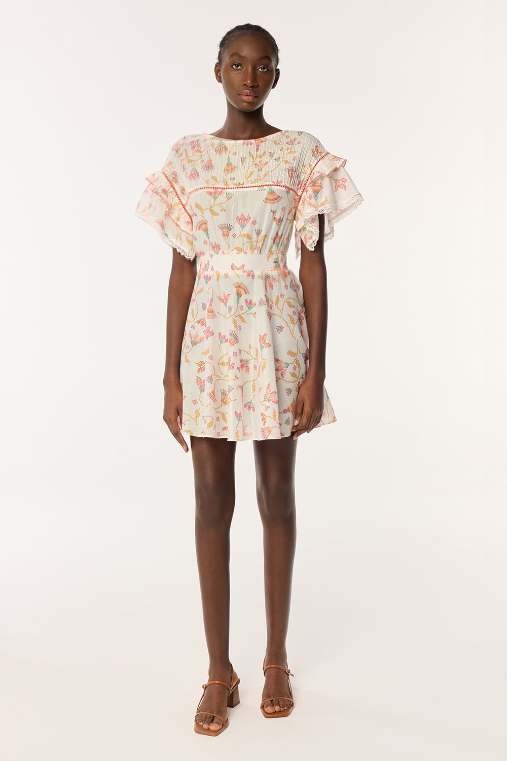 Mini Dress Kora - Pink Ylang Ylang