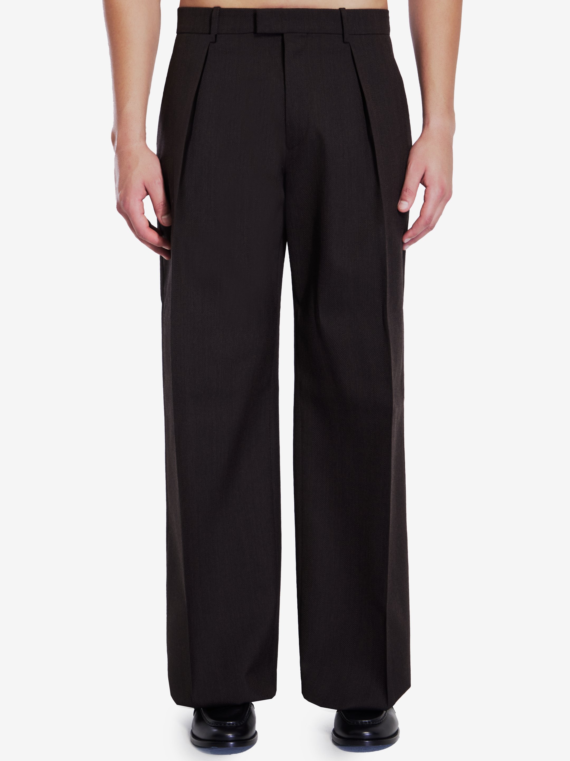 Wool trousers