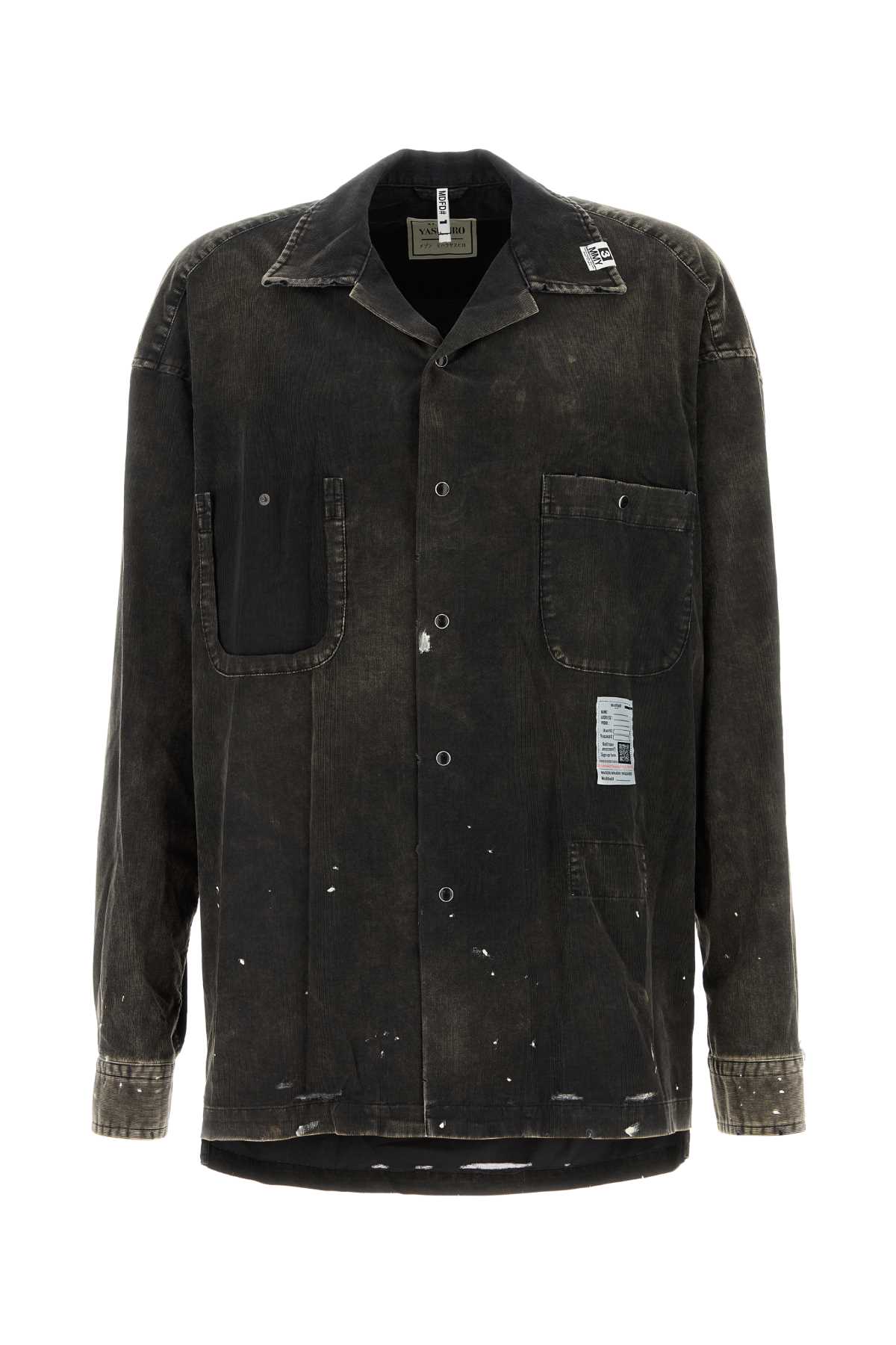 Mihara Yasuhiro Slate Corduroy Shirt
