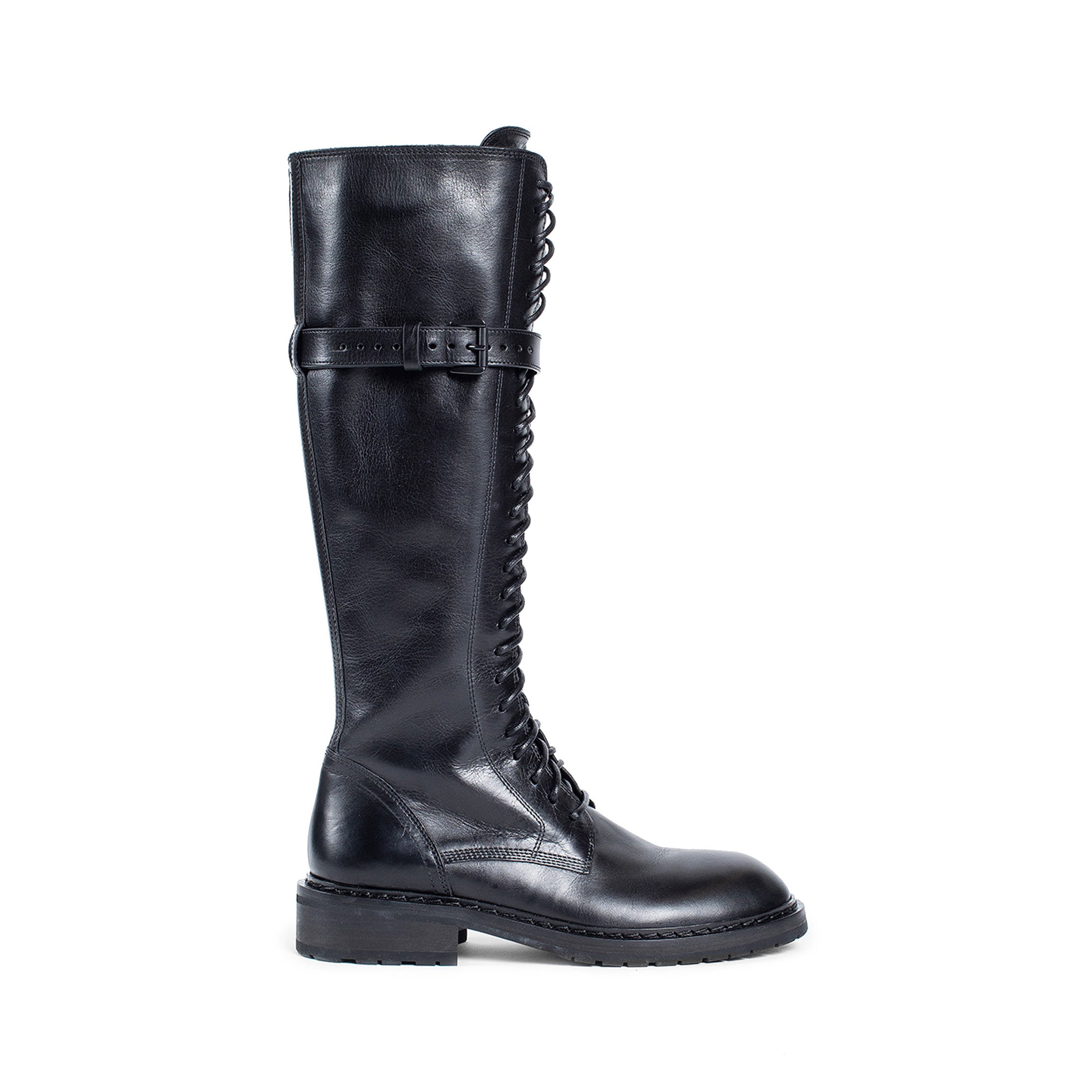 ANN DEMEULEMEESTER WOMAN BLACK BOOTS