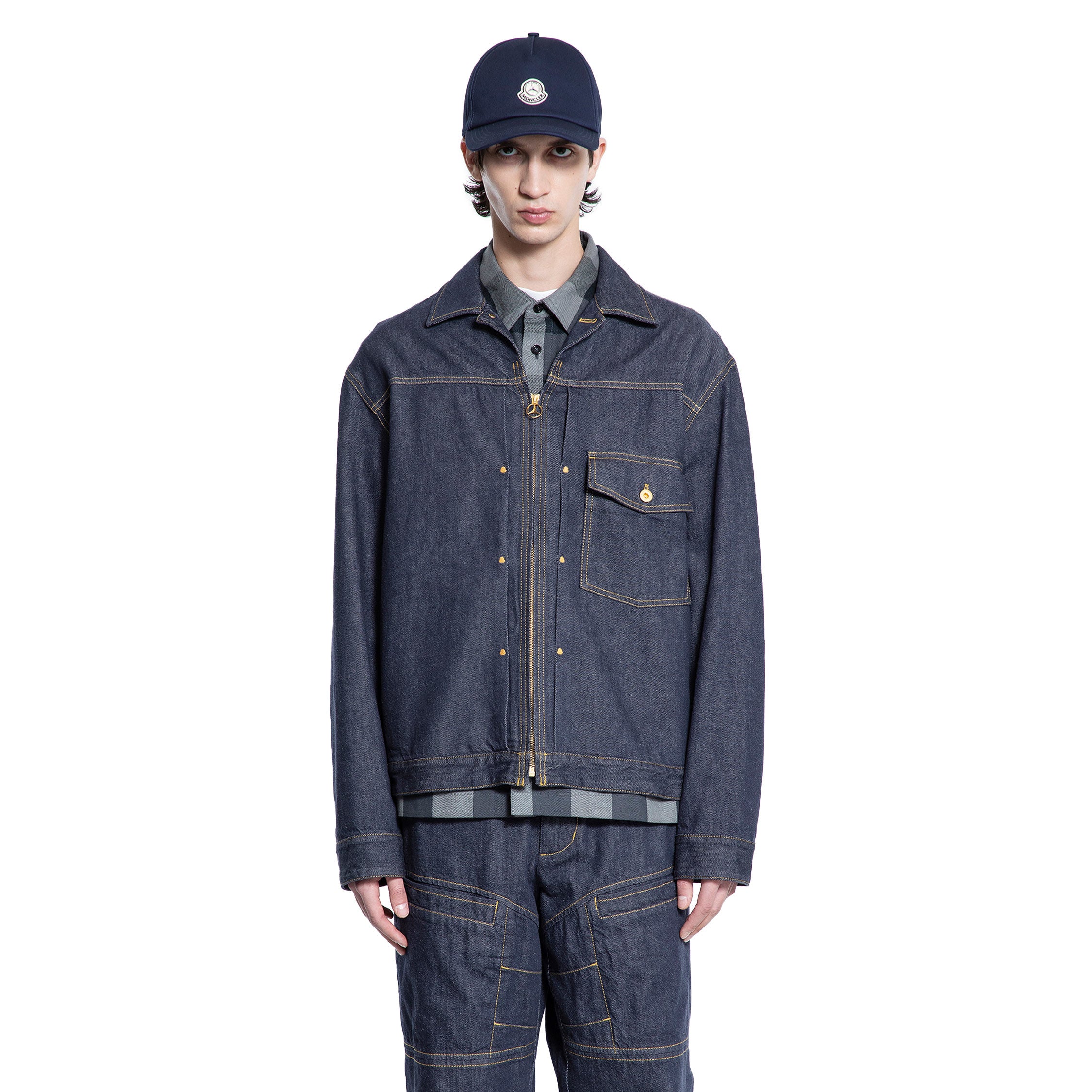 MONCLER GENIUS MAN BLUE JACKETS