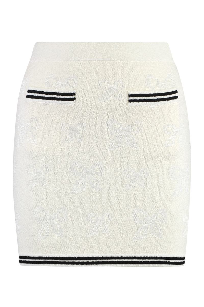 Self-Portrait Knitted Mini Skirt