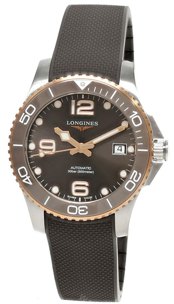 LONGINES Hydroconquest Automatic 39MM Gray Dial Men's Watch L3.780.3.78.9 / L37803789