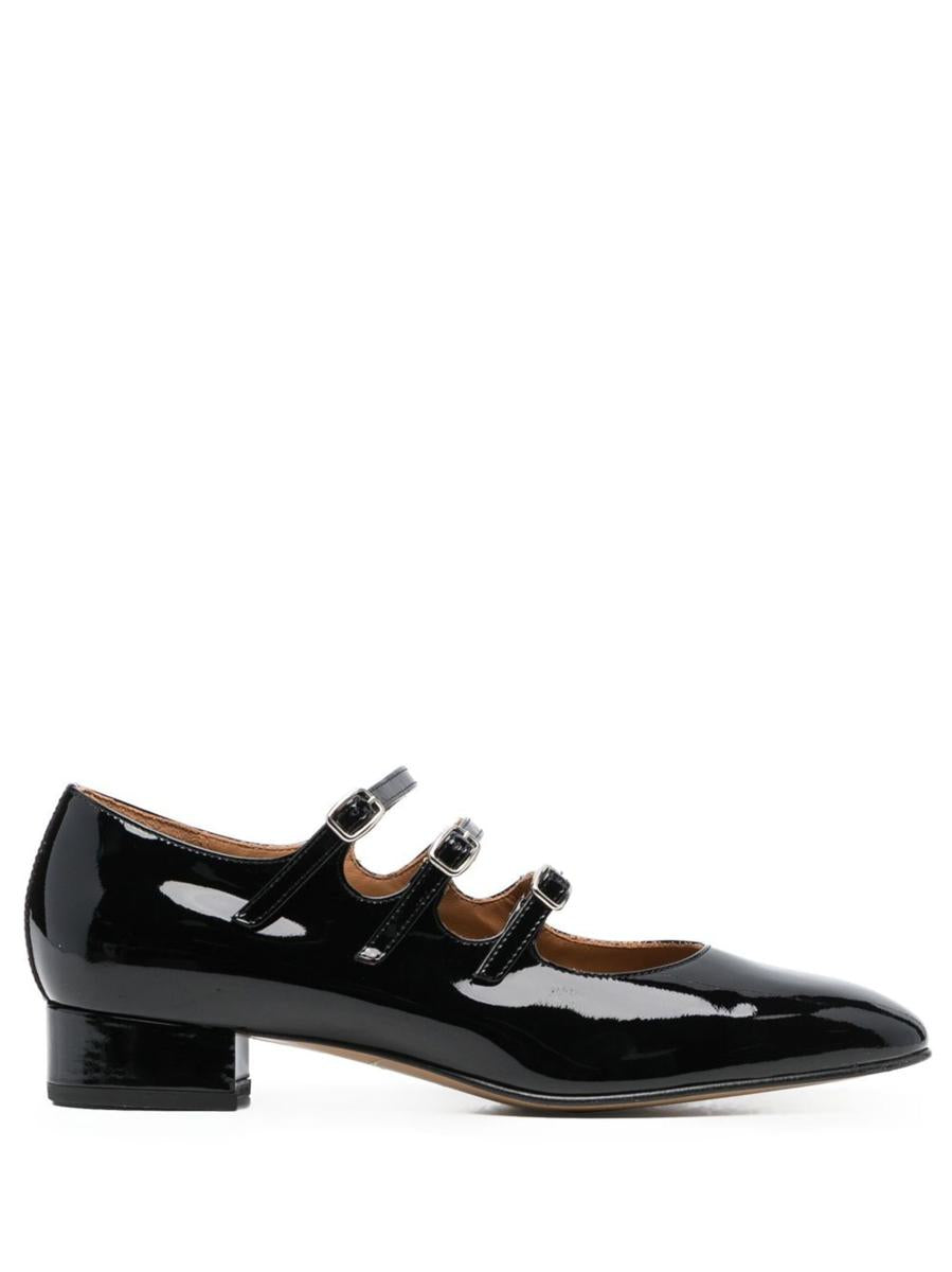 Carel Paris Ariana Patent Leather Black Shoes