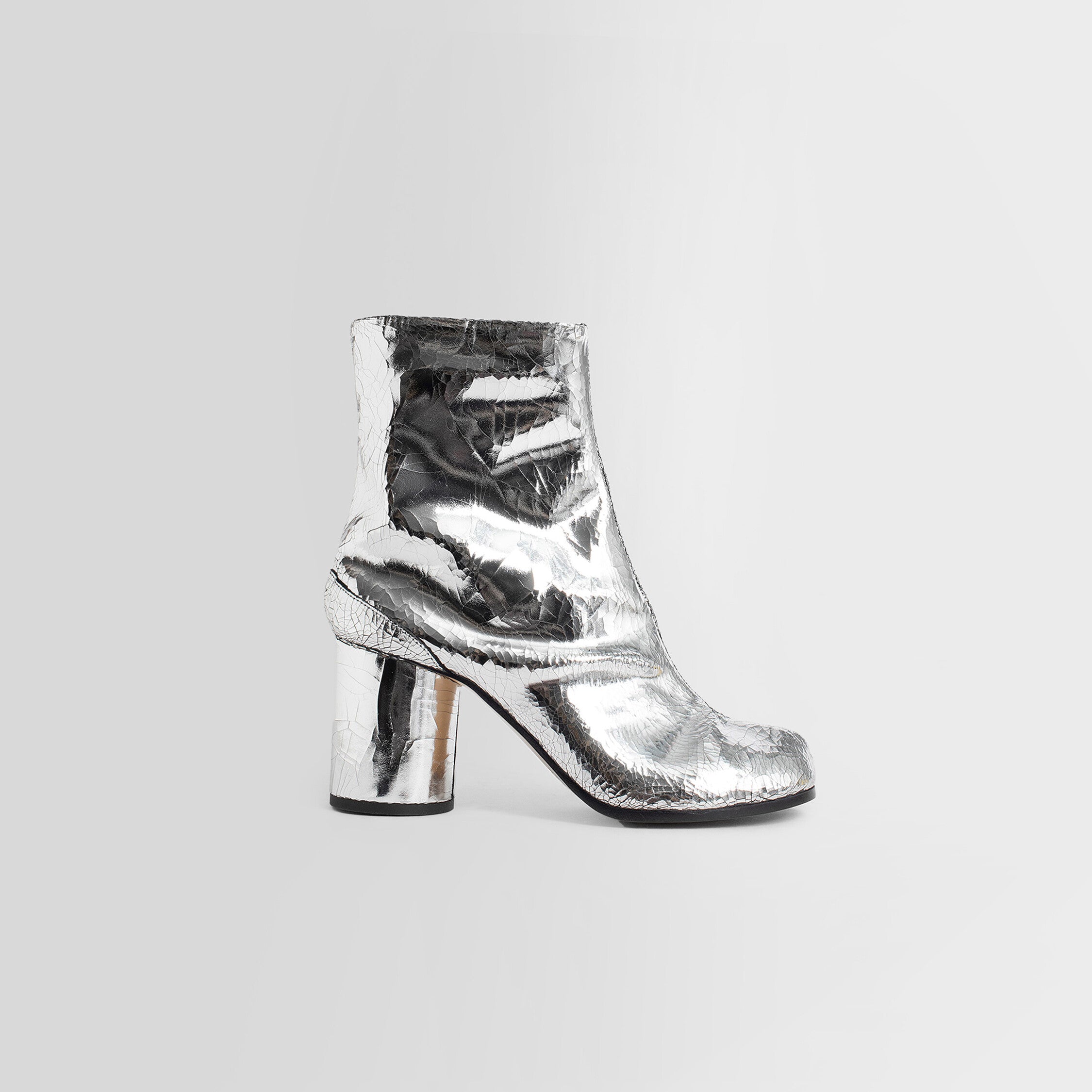 MAISON MARGIELA WOMAN SILVER BOOTS