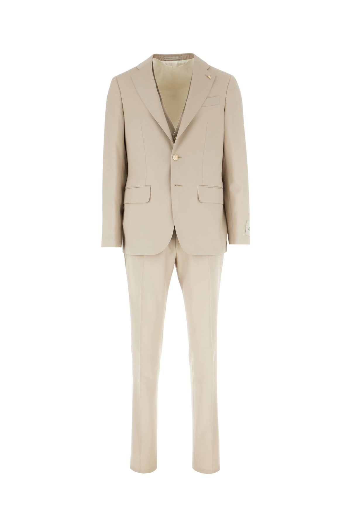Corneliani Dove Grey Wool Suit