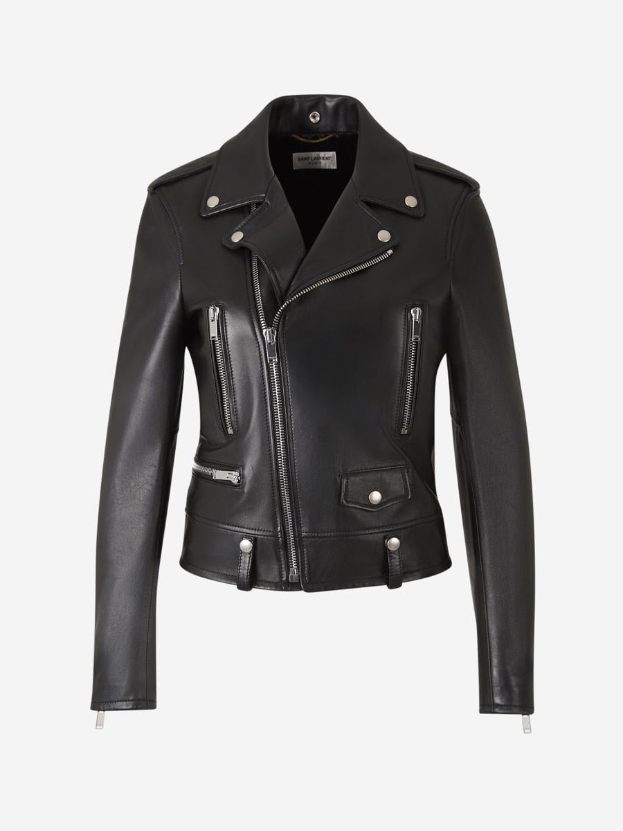 Saint Laurent Leather Biker Jacket