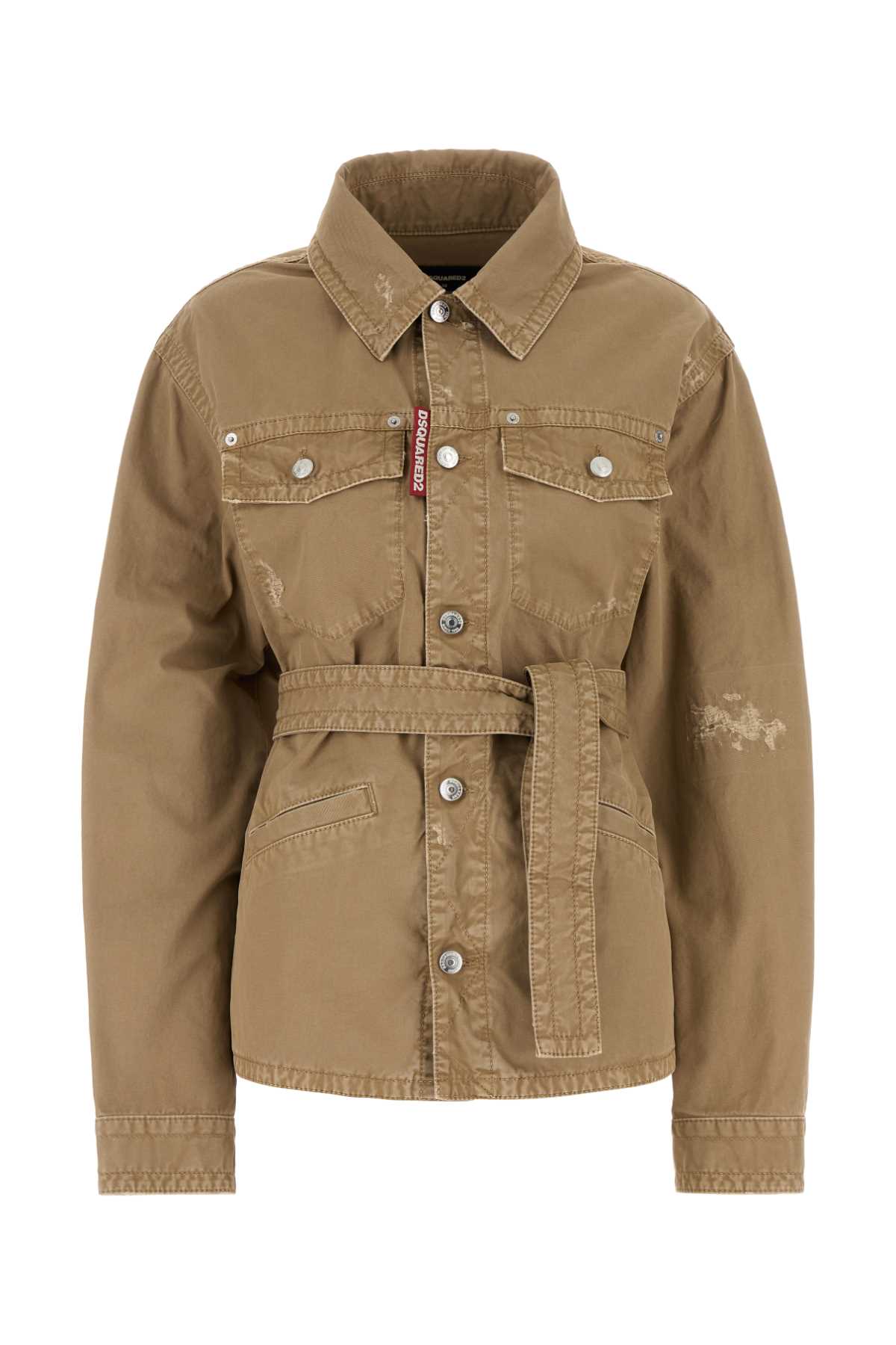 Dsquared2 米色棉质夹克