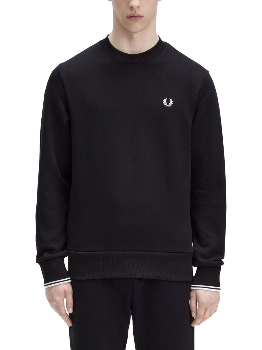 Fred Perry Sweatshirt With Logo Embroidery