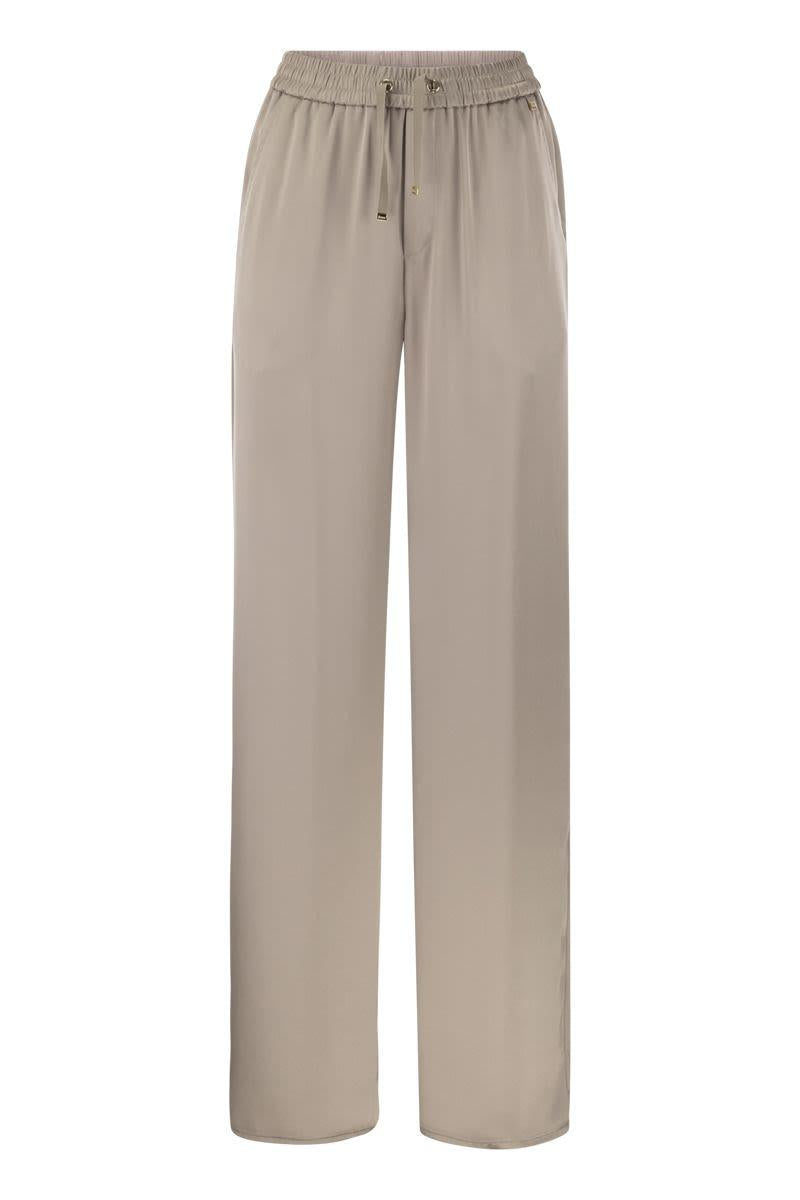 Herno Casual Satin Trousers