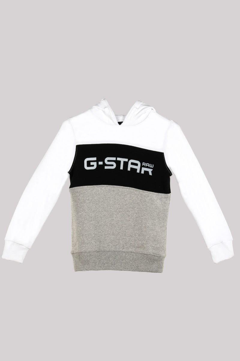 G-STAR原始Felpa con Inserto a Contrasto Bambino