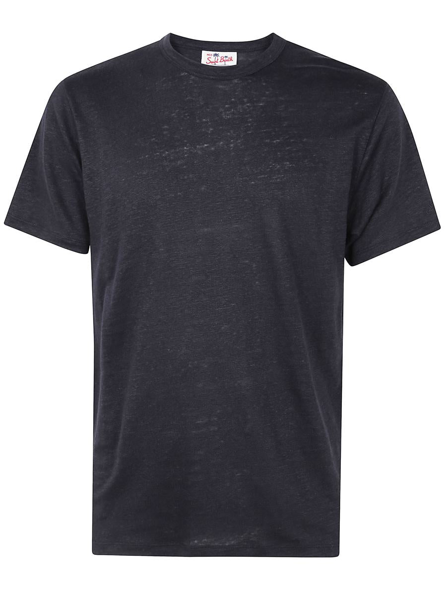 MC2 Saint Barth Ecstasea N Linen T-Shirt Clothing
