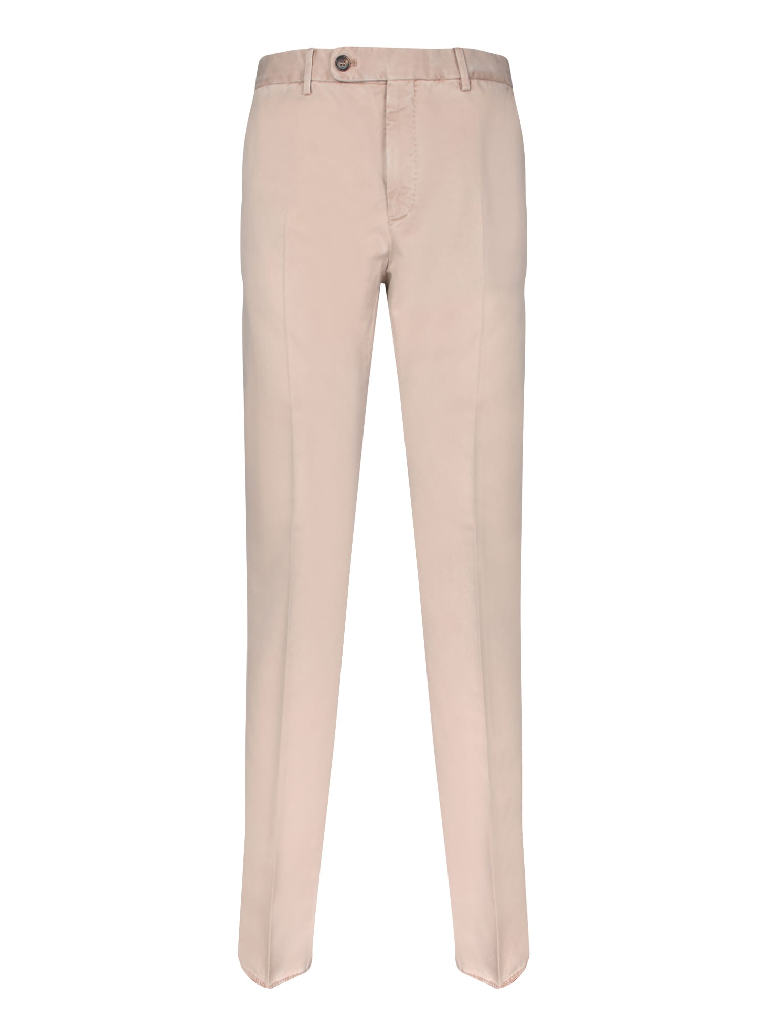 Incotex Salmon Cotton Carrot Pants