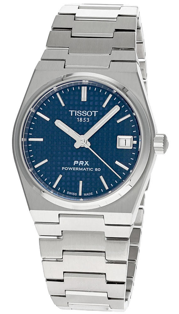 TISSOT PRX Powermatic 80 35MM SS Blue Dial Unisex Watch T137.207.11.041.00 / T1372071104100