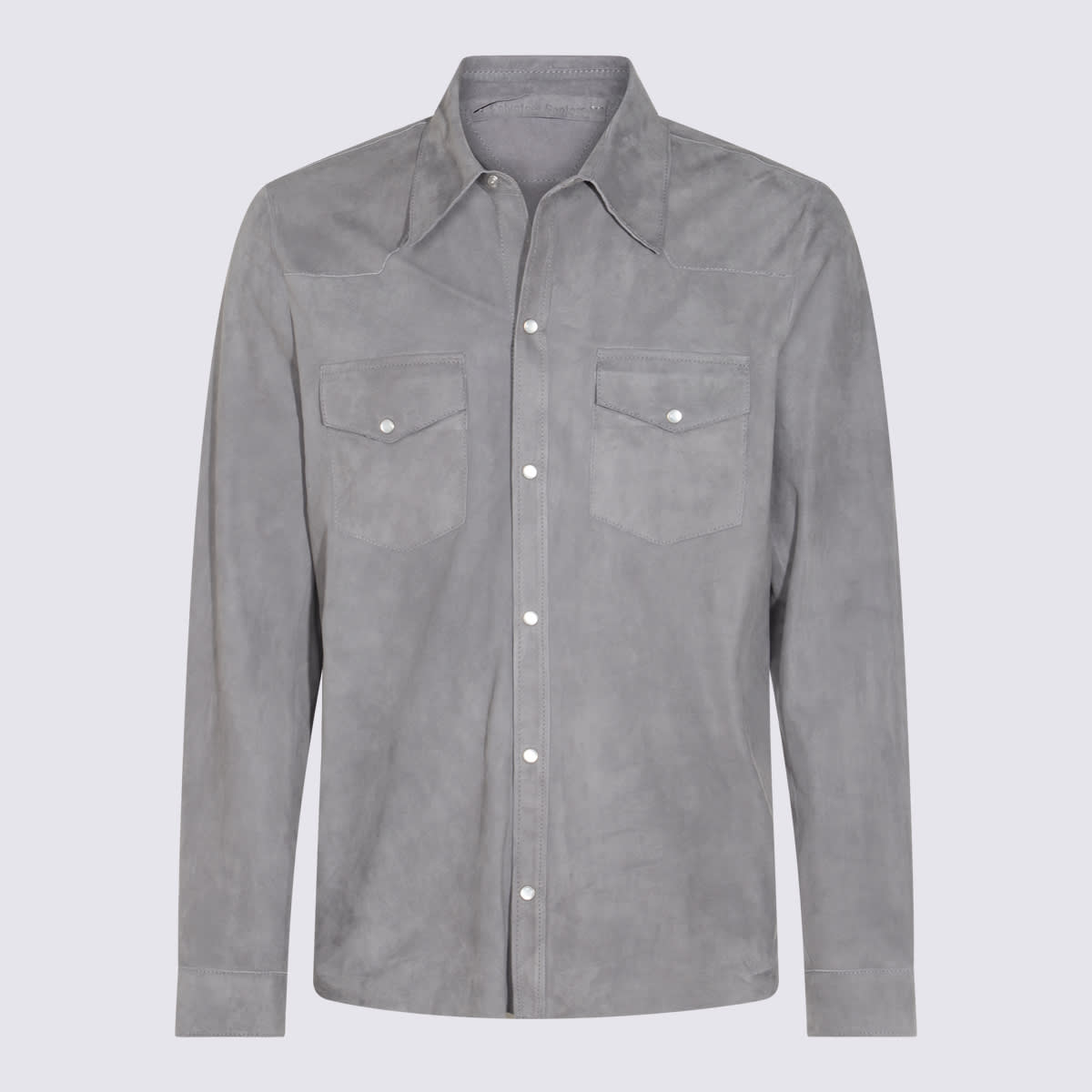 Salvatore Santoro Grey Leather Jacket