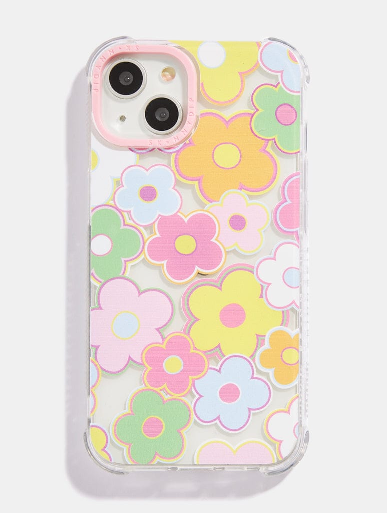 Flower Multicoloured Shock i Phone Case, i Phone 16 Pro Max Case