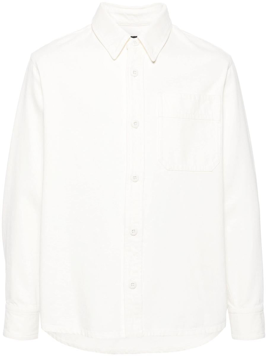 A. P.C. Surchemise Basile Brodee Poitrine Clothing