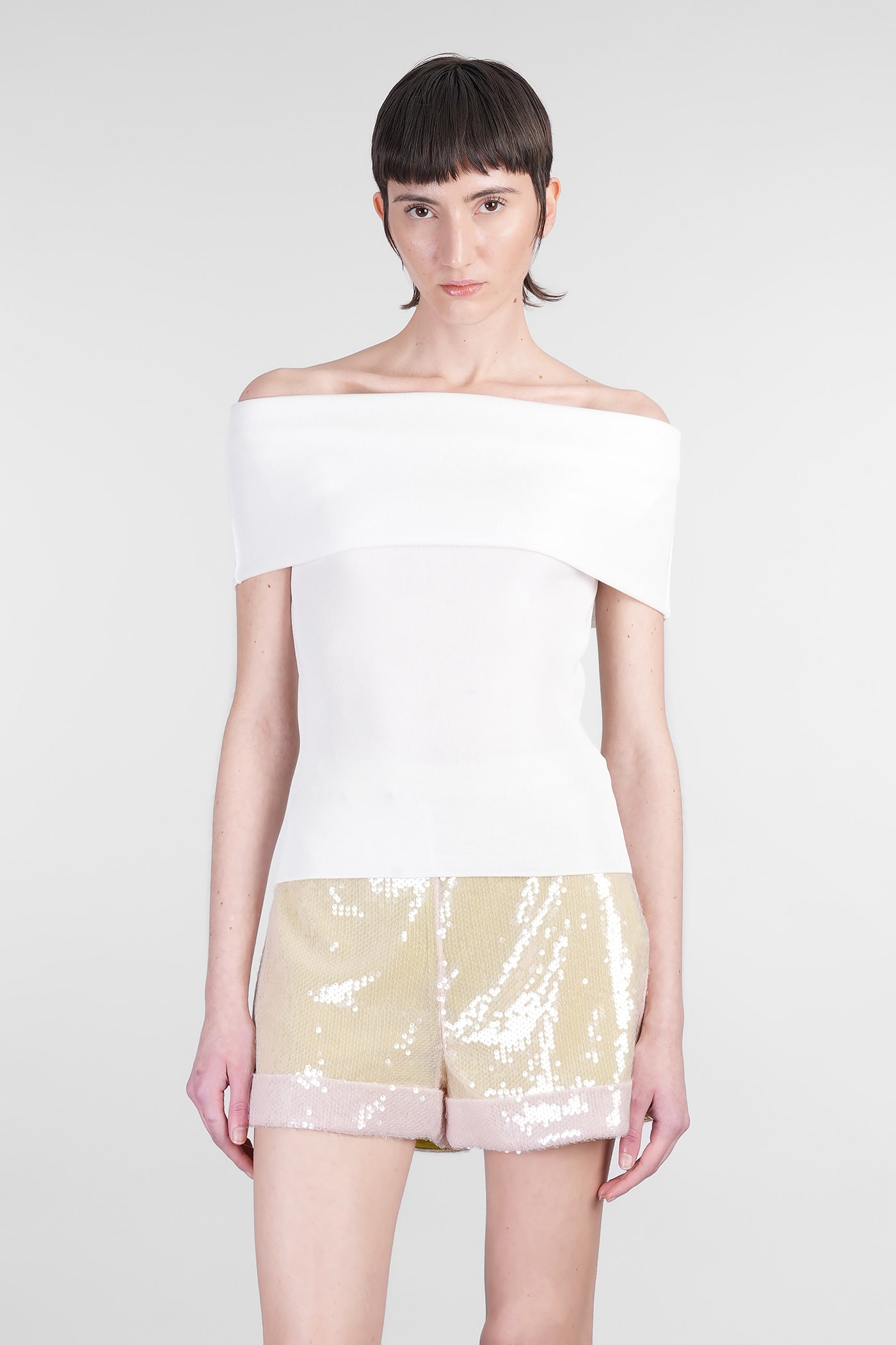 MVP Wardrobe Topwear In White Viscose