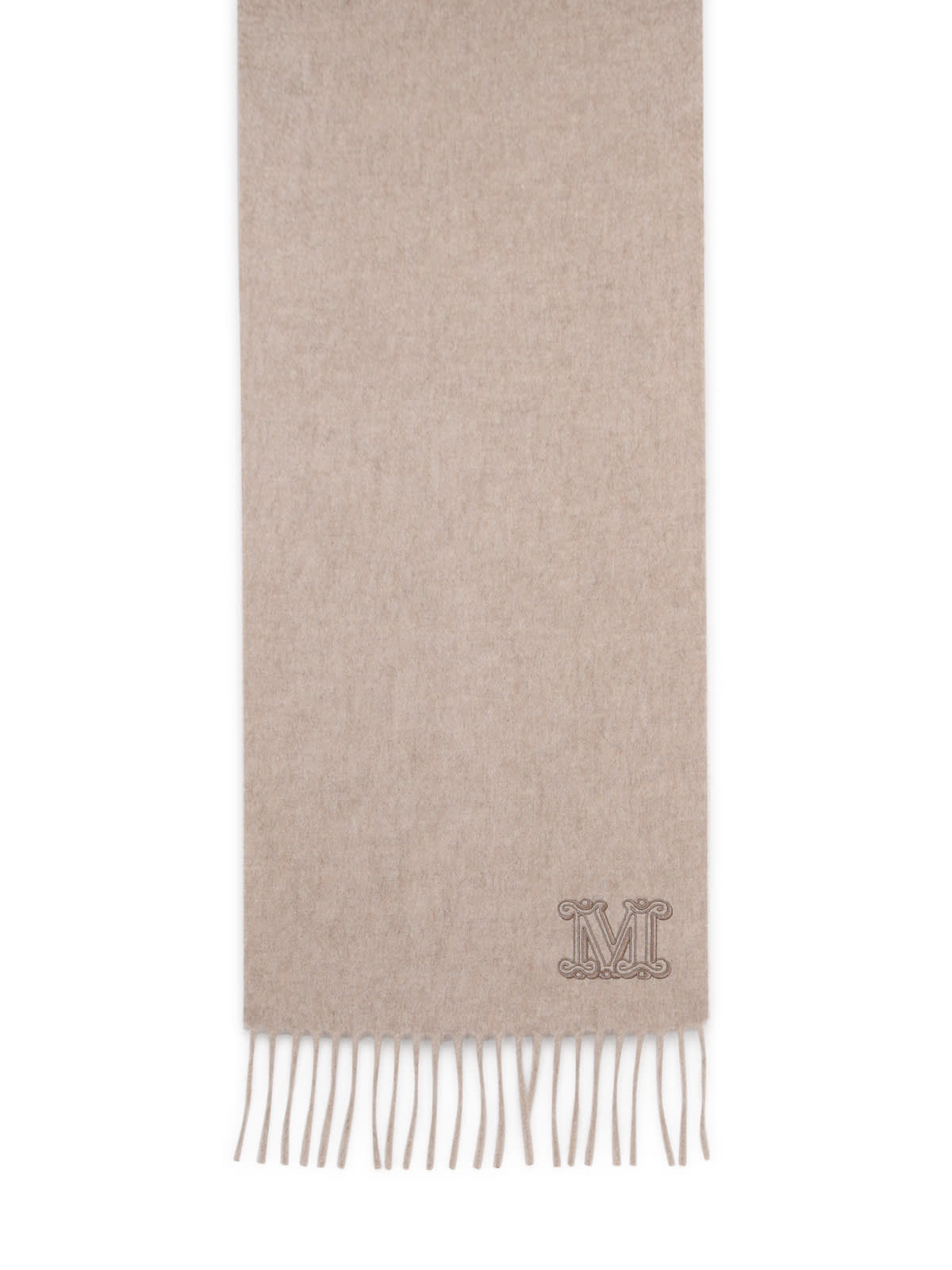 Max Mara Sand Cashmere Wsdalia Scarf