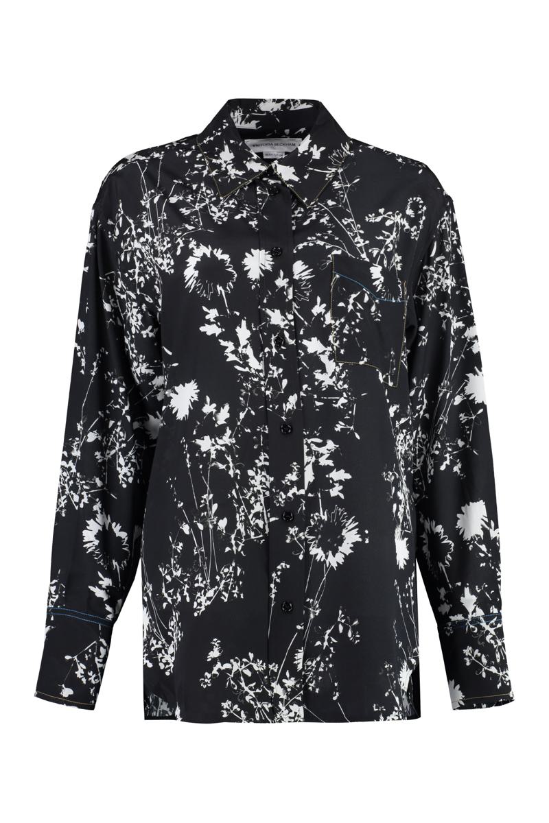 Victoria Beckham Printed Silk Shirt