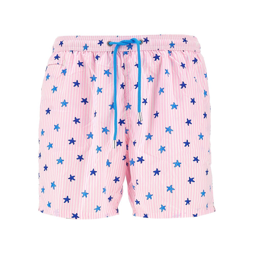 SAINT BARTH 'Starfish Stripes' 男士泳裤