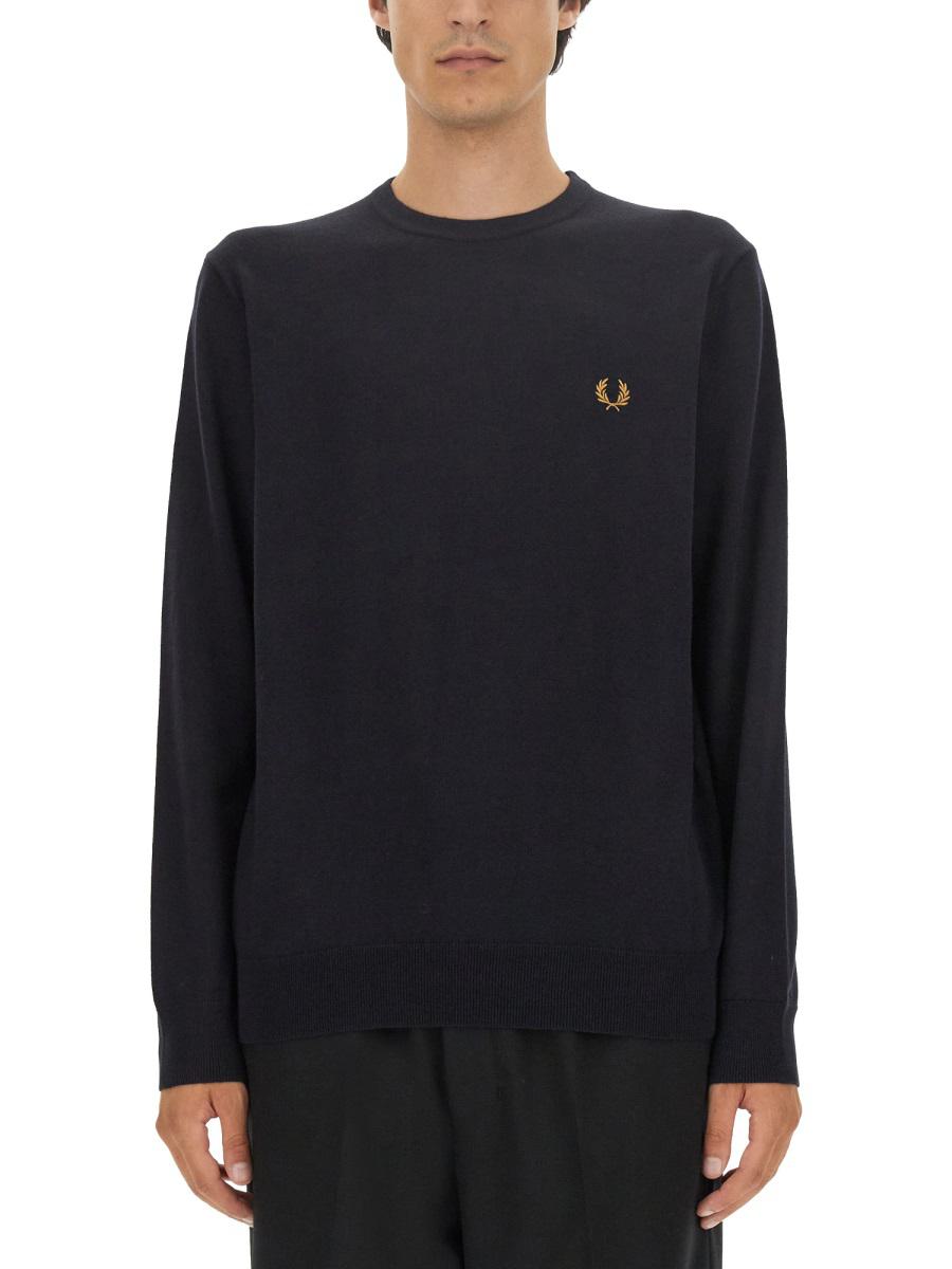 Fred Perry Jersey With Logo Embroidery
