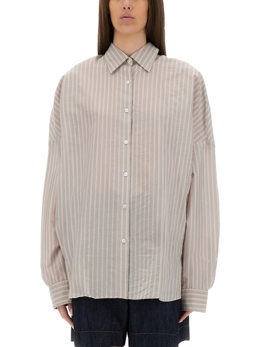 Dries Van Noten 宽松条纹衬衫