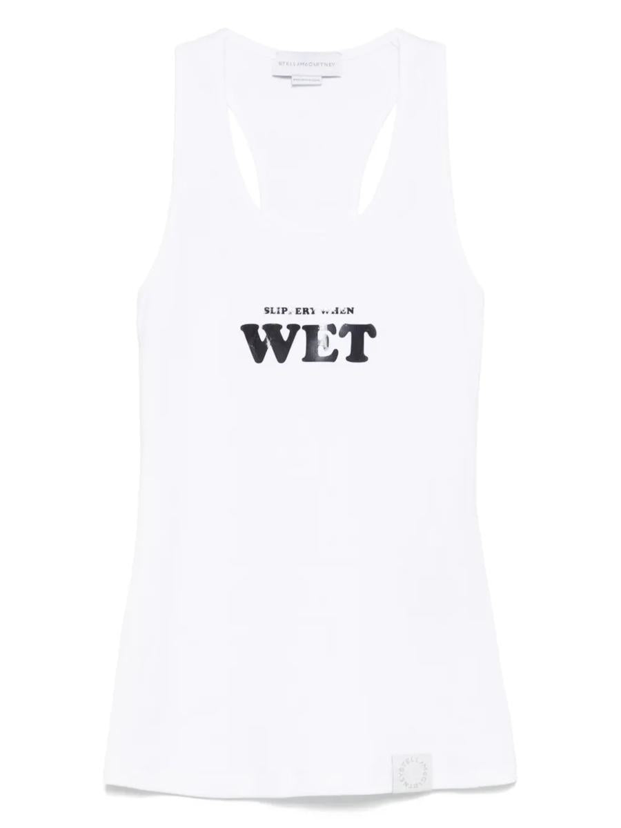 Stella McCartney Rubberized Print Tank Top