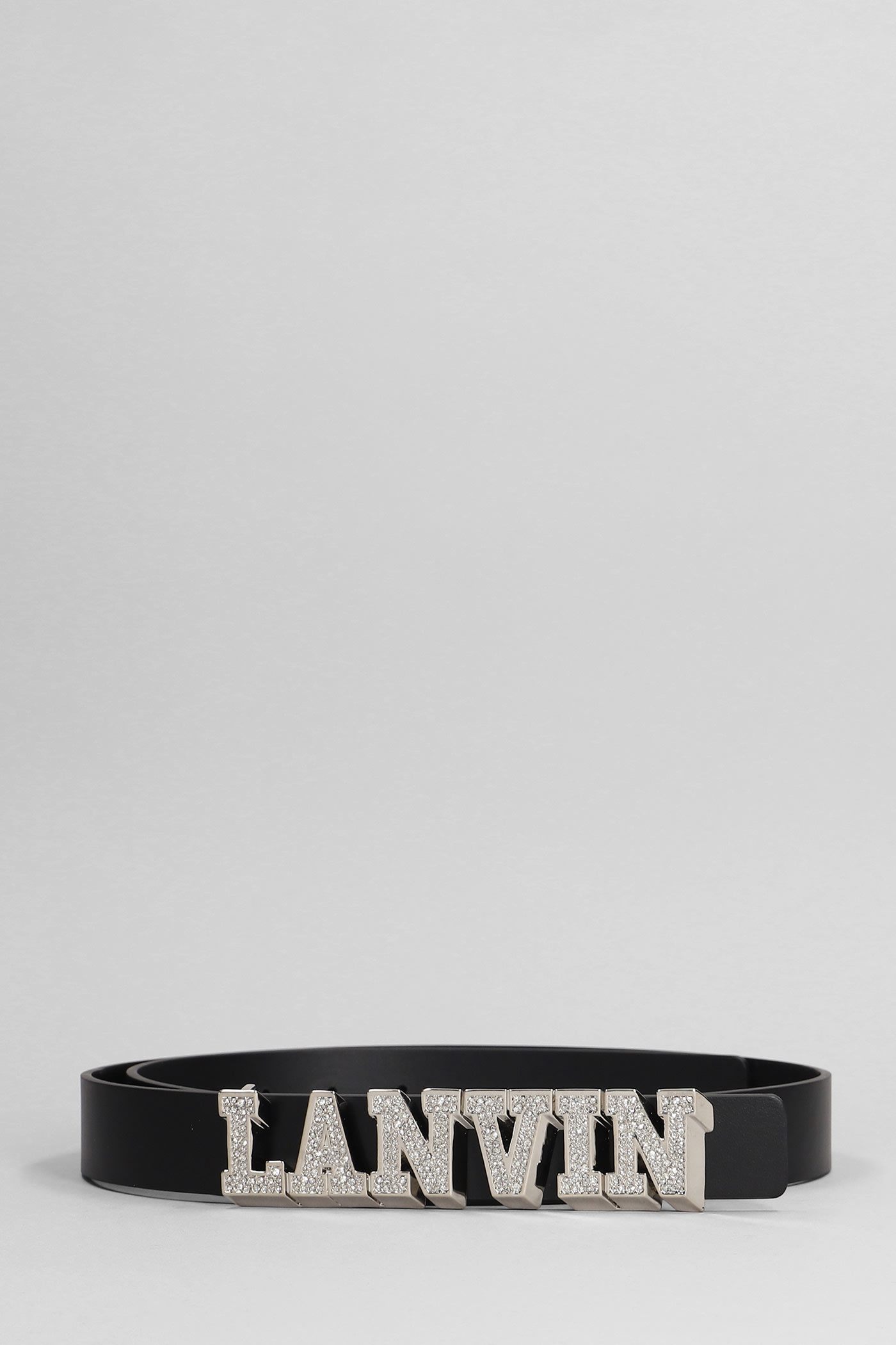 Lanvin 黑色皮革腰带