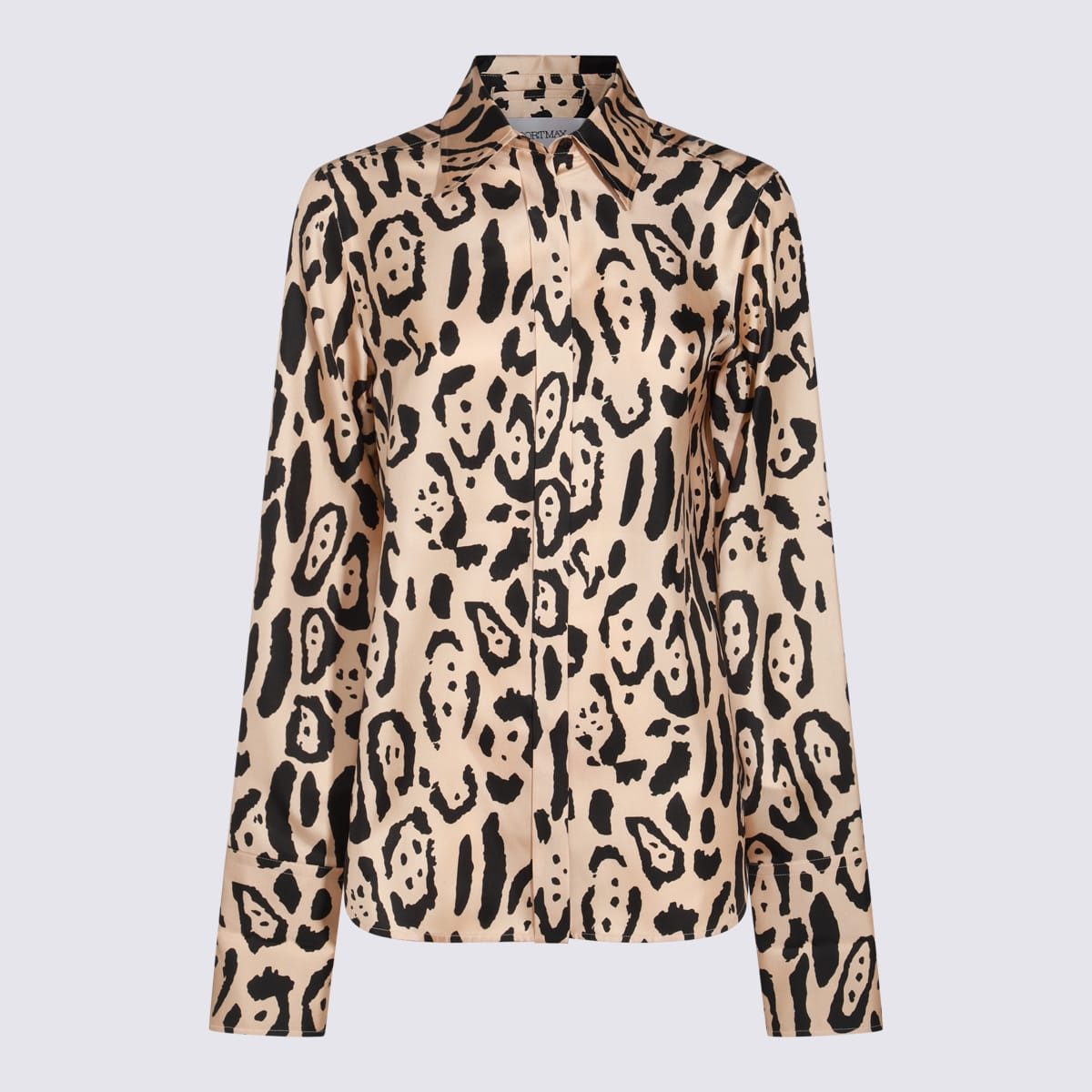 SportMax Animalier Silk Shirt