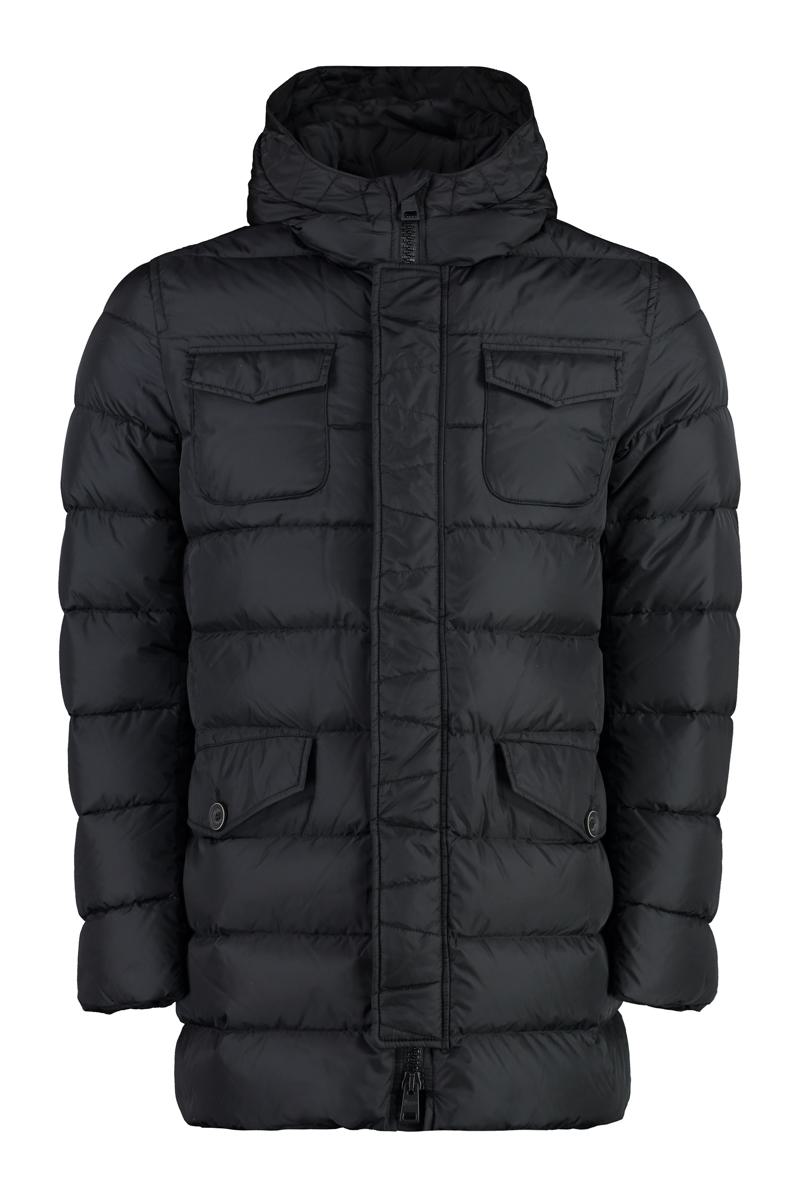 Herno Long Hooded Down Jacket