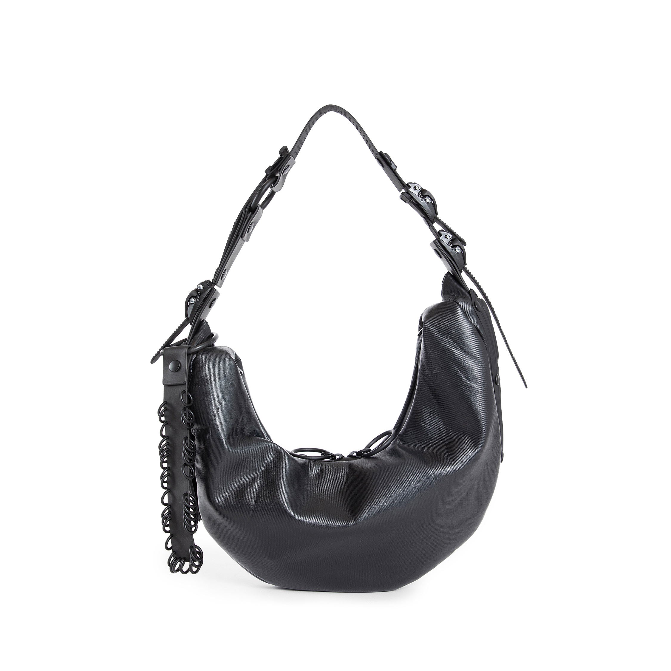 INNERRAUM WOMAN BLACK SHOULDER BAGS