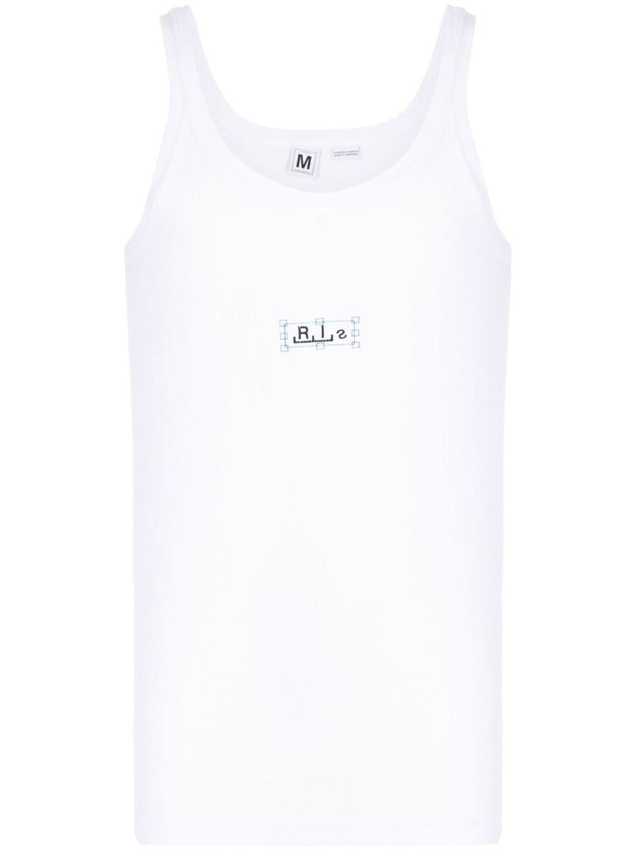 Random Identities Logo Rib Tanktop Clothing