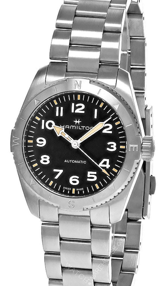 HAMILTON Khaki Field Expedition AUTO 37MM Black Dial Men's Watch H70225130