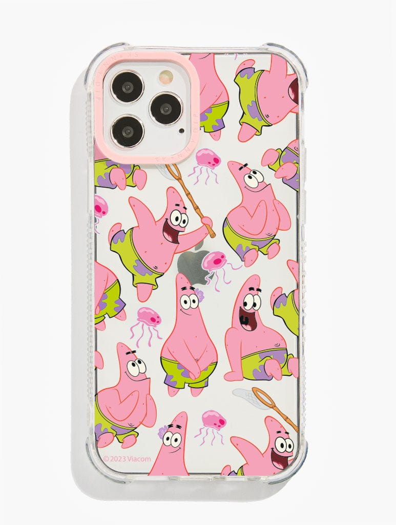 Sponge Bob x Skinnydip Patrick and Jellyfish Shock i Phone Case, i Phone 16 Pro Max Case
