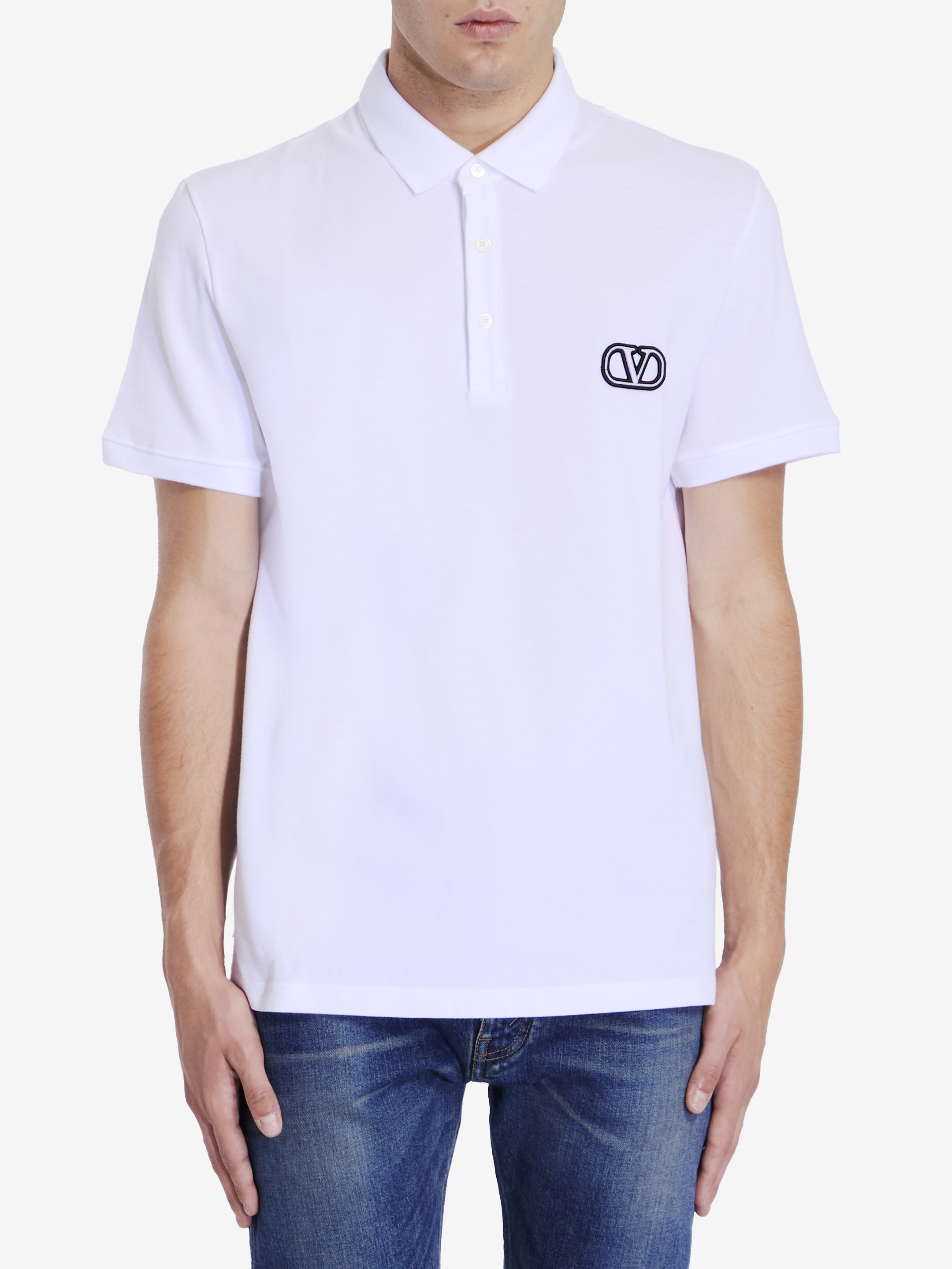 VLogo Signature polo shirt