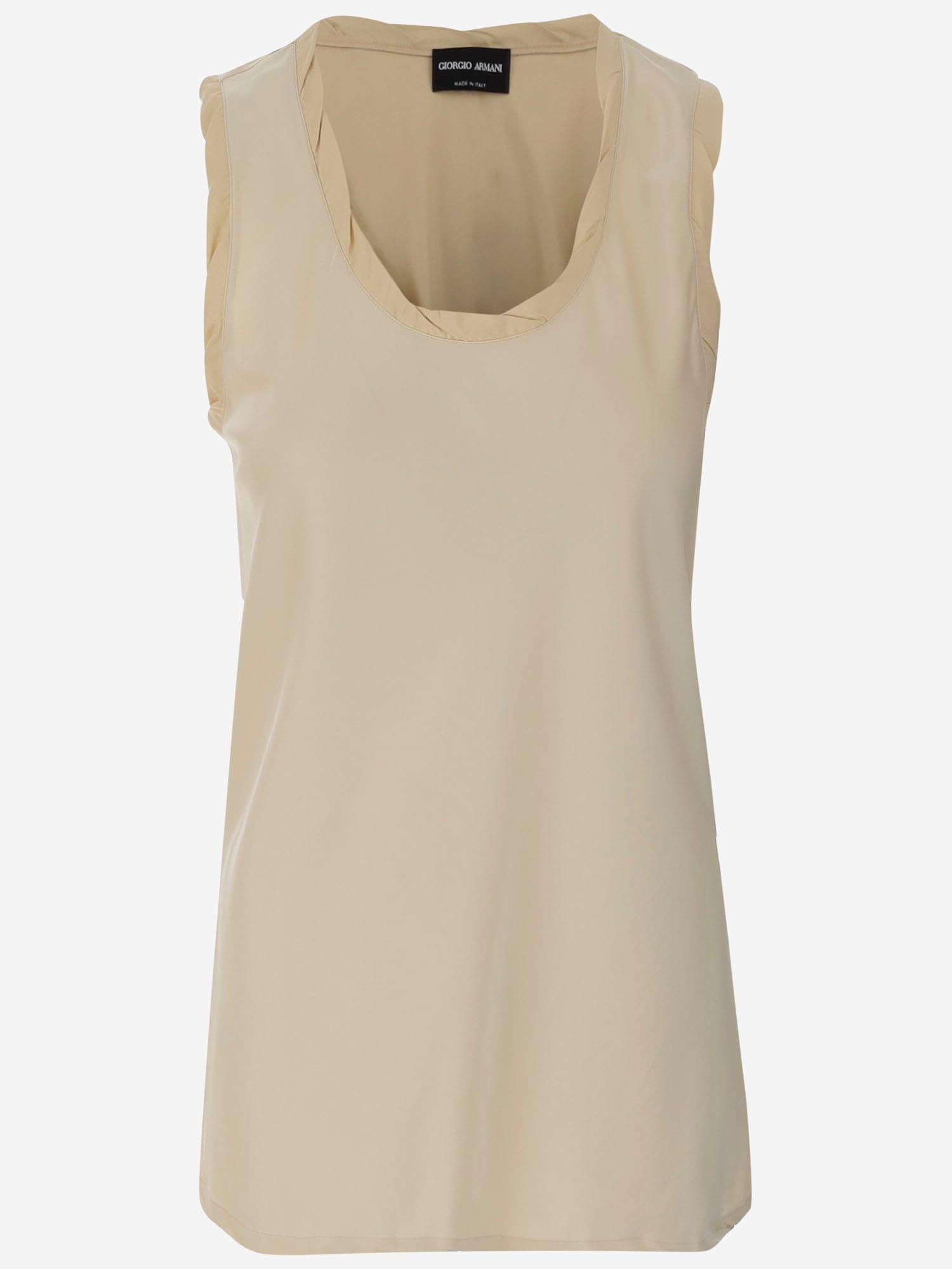 Giorgio Armani Viscose And Silk Long Top