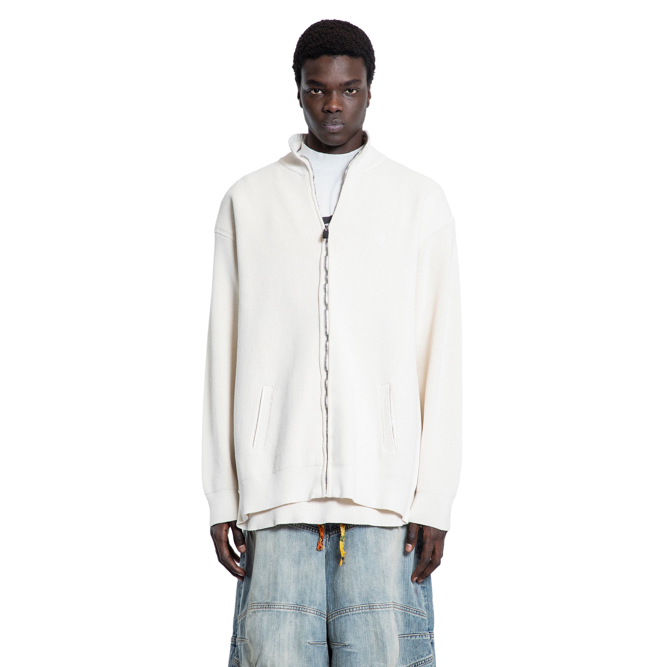 BALENCIAGA MAN BEIGE SWEATSHIRTS