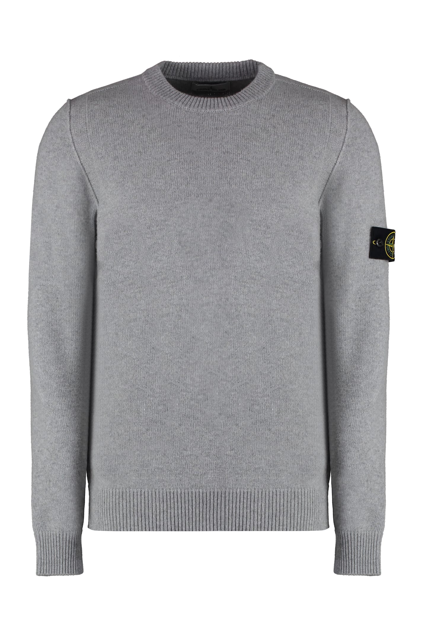 Stone Island 羊毛混纺圆领毛衣