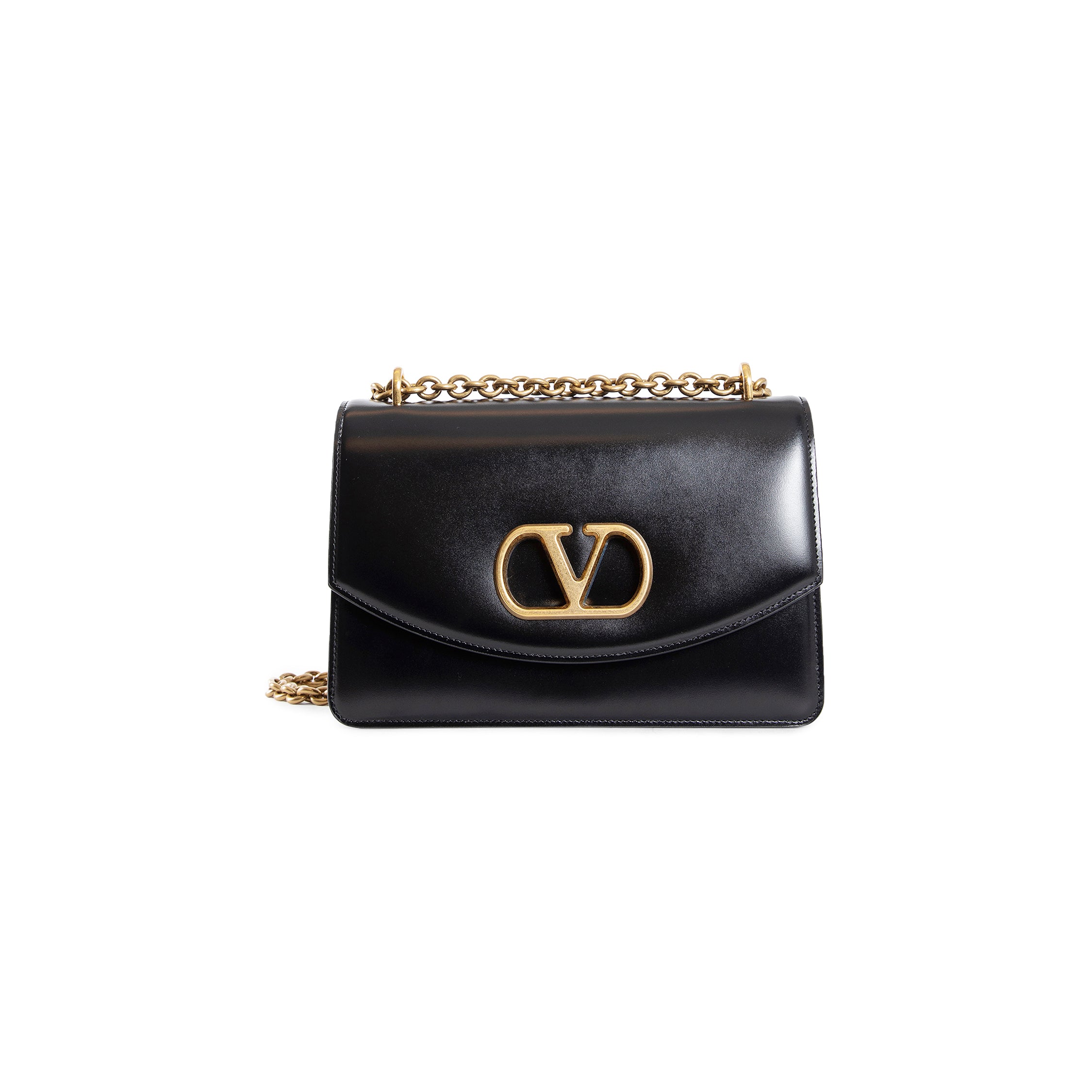 VALENTINO WOMAN BLACK CROSSBODY BAGS
