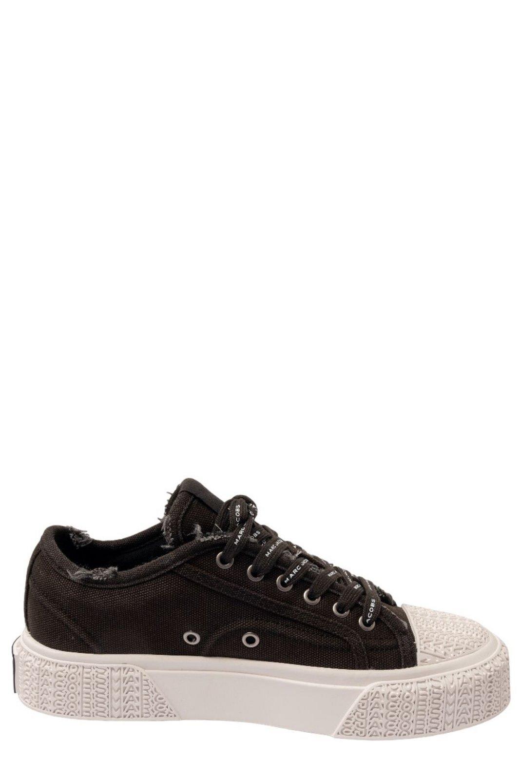 Marc Jacobs Black Tela Sneakers