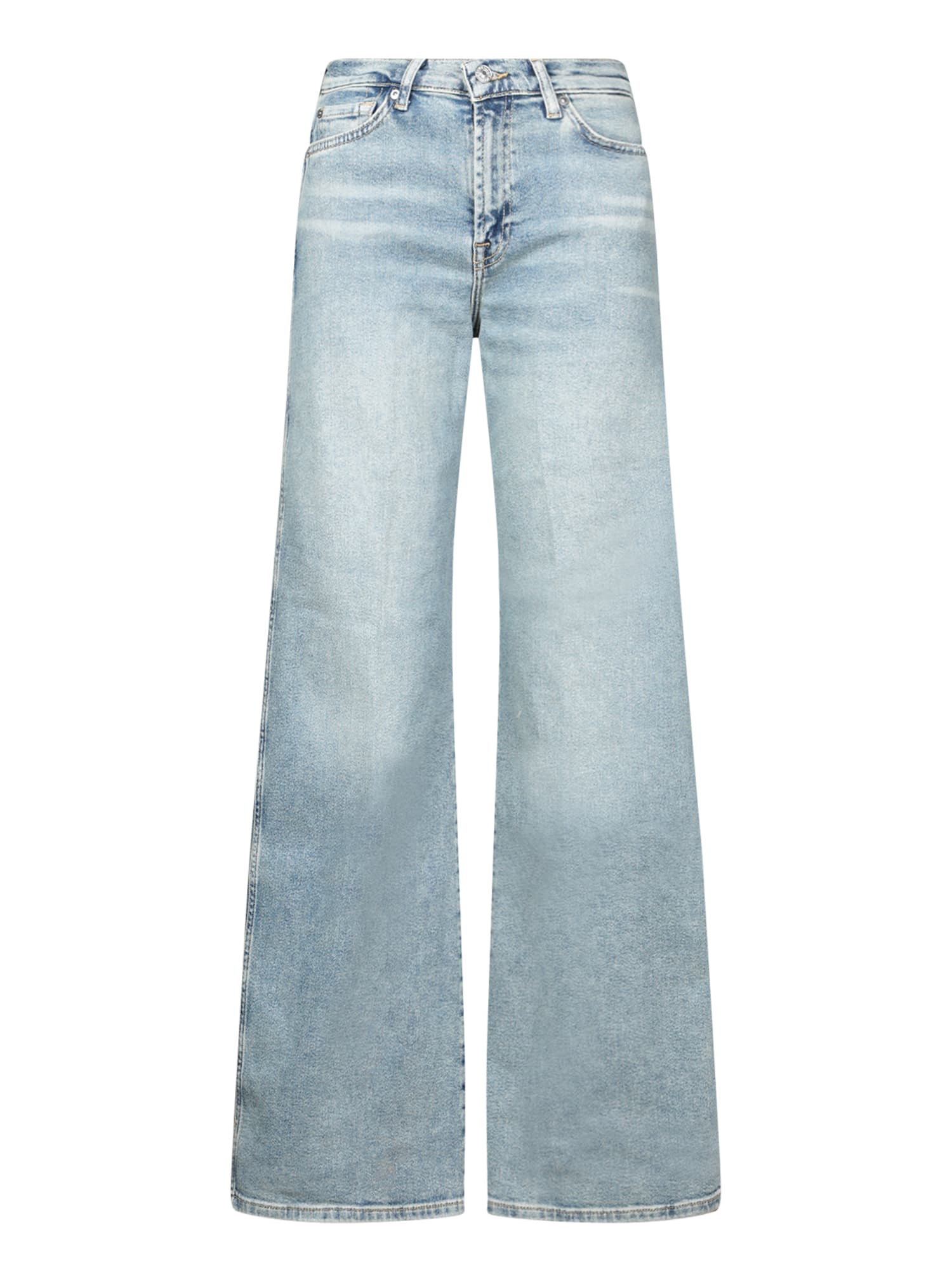 7 For All Mankind Lotta Amuse 浅蓝色牛仔裤