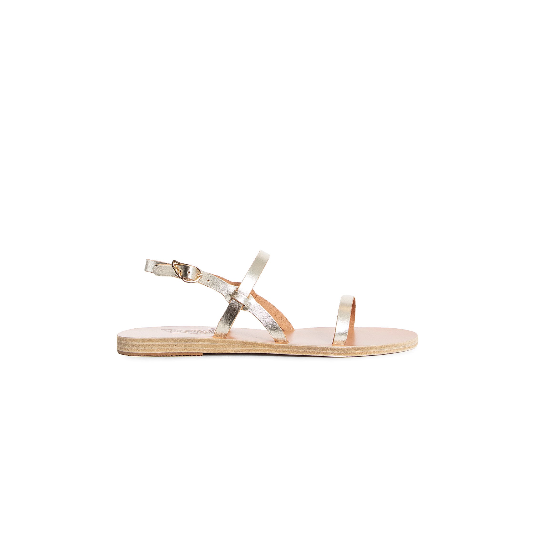 ANCIENT GREEK SANDALS WOMAN SILVER SANDALS & SLIDES