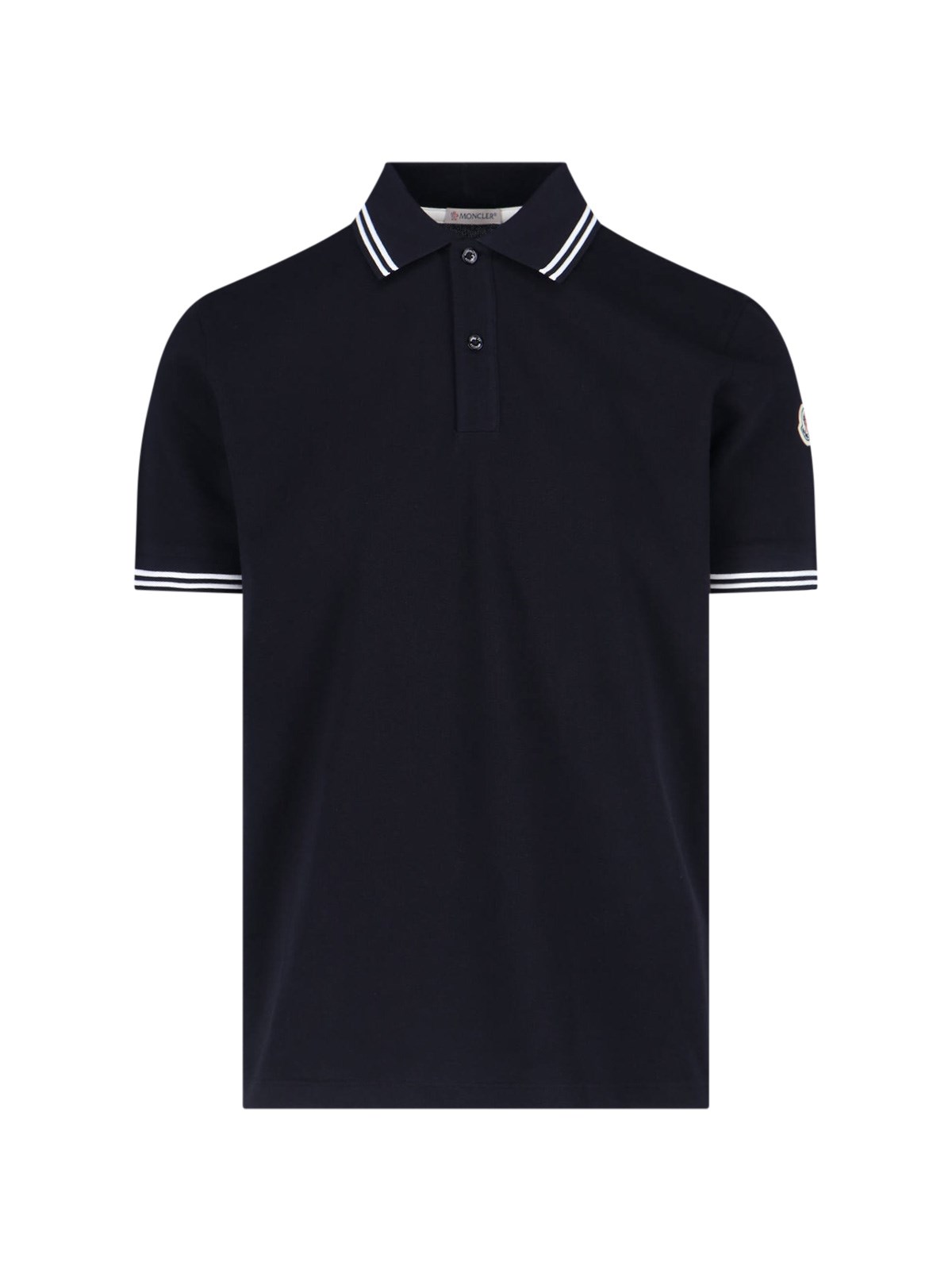 Moncler徽标Polo衬衫
