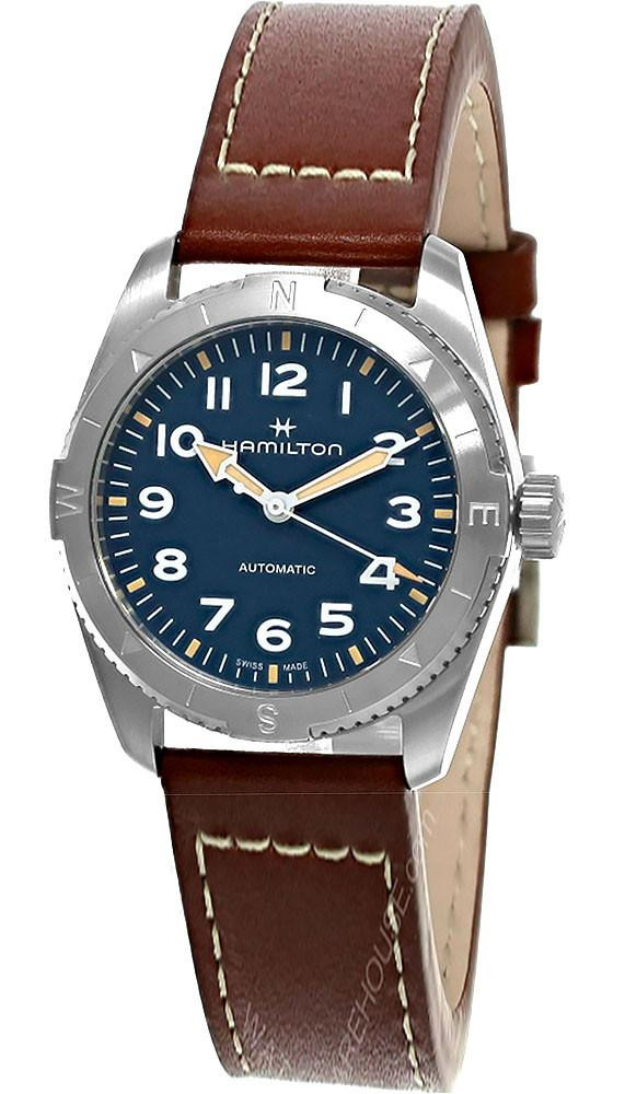 HAMILTON Khaki Field Expedition Automatic 37MM Brown Leather Men's Watch H70225540
