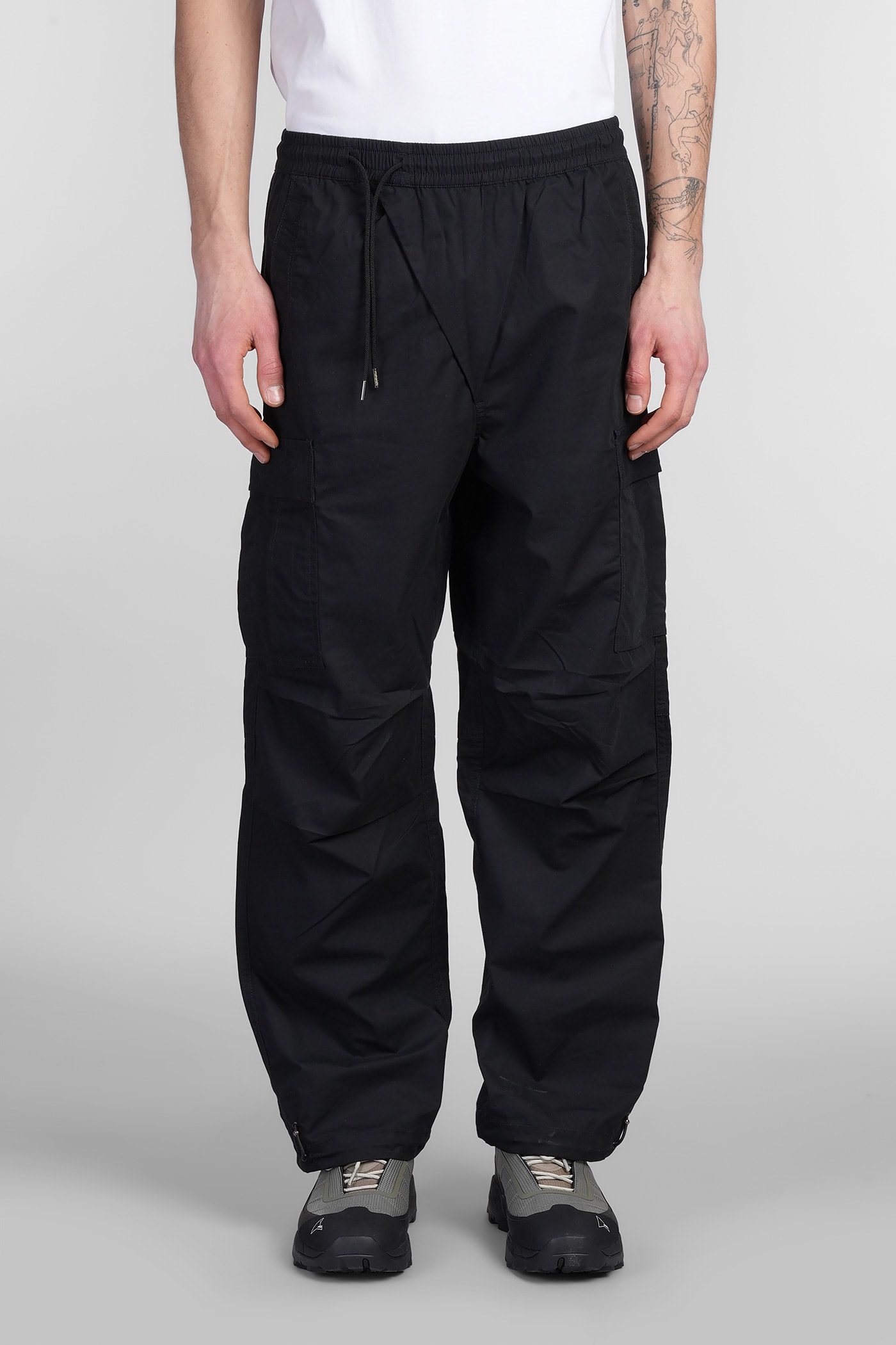 Maharishi Pants In Black Cotton