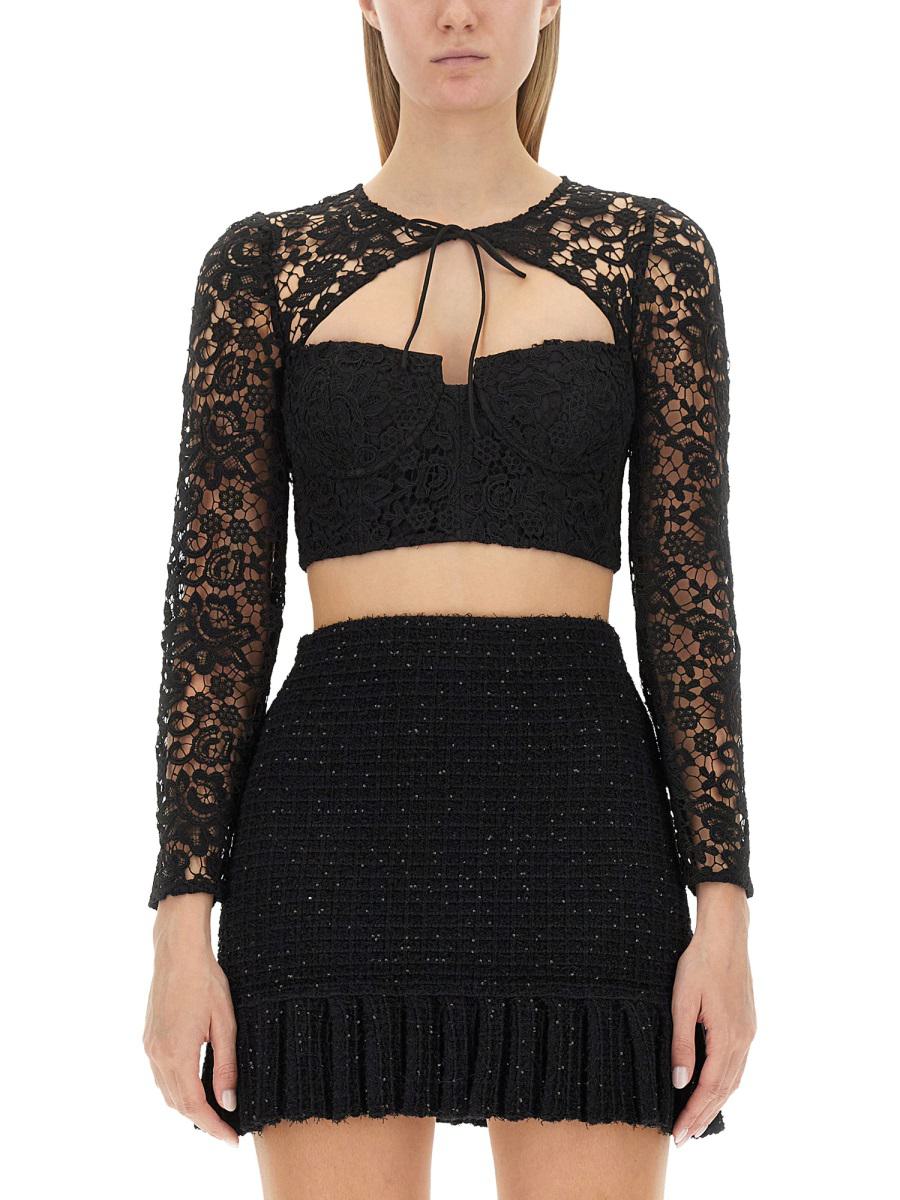 Self-Portrait Lace Top