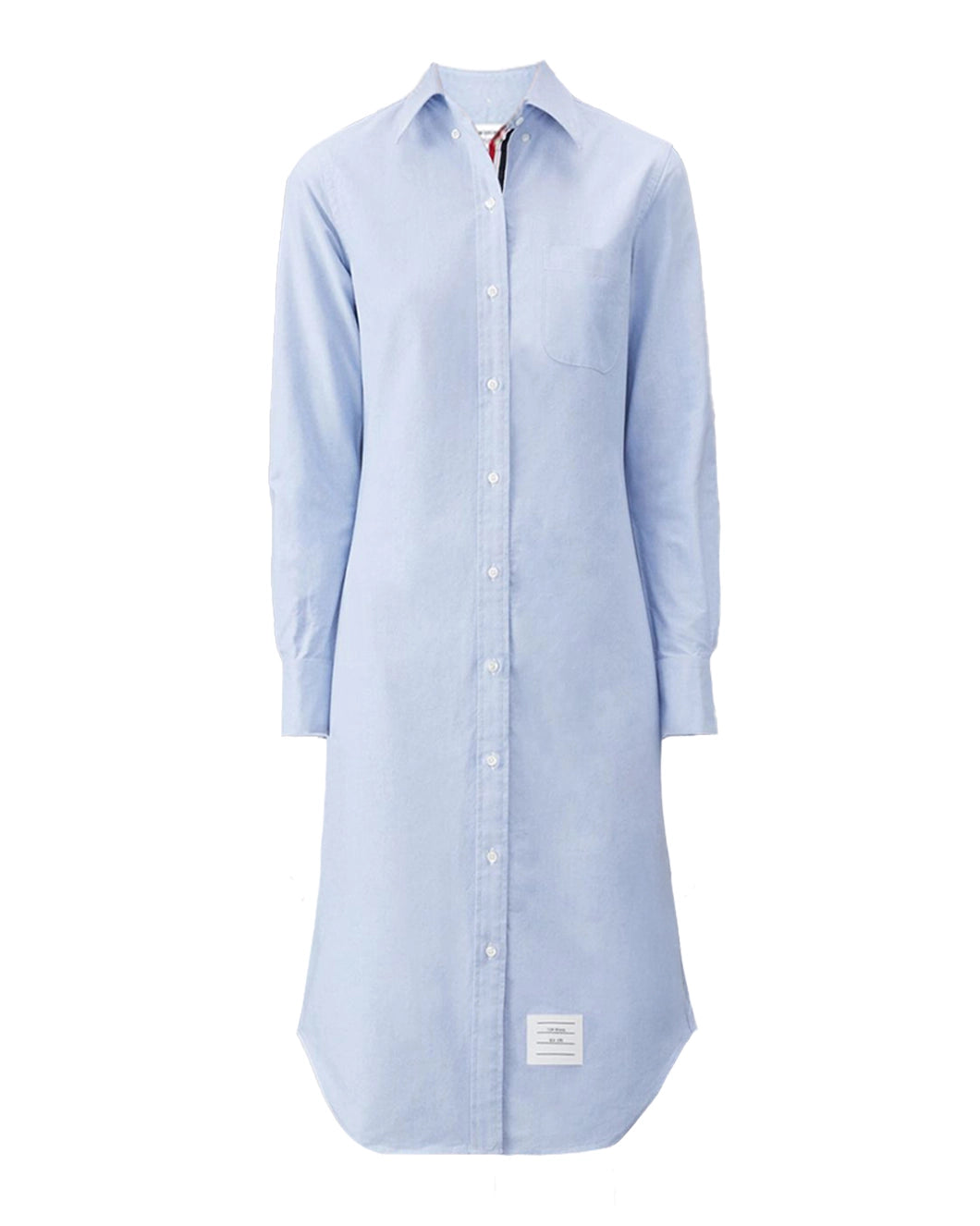Oxford Stripe Shirtdress